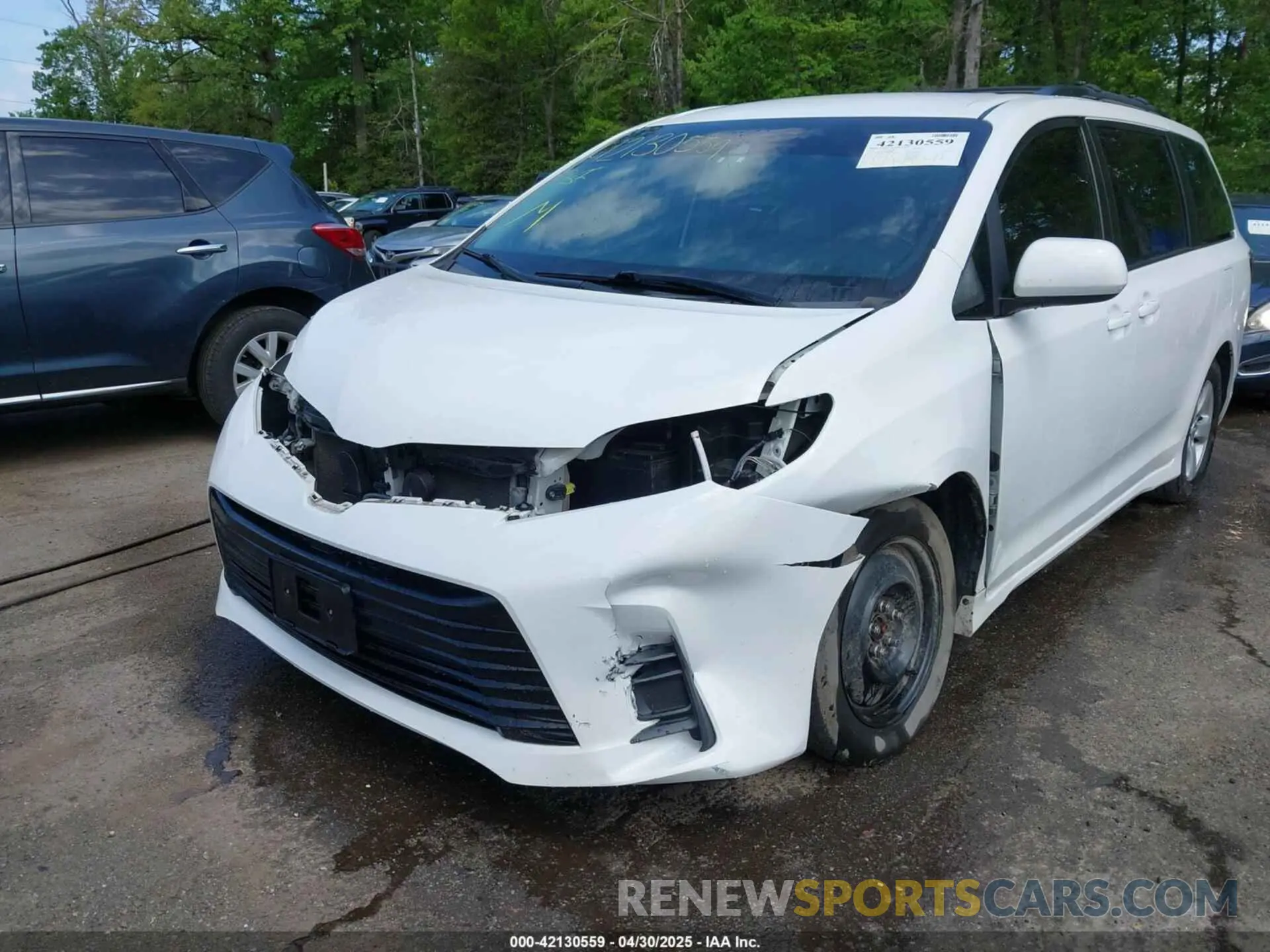 6 Photograph of a damaged car 5TDKZ3DC9LS041880 TOYOTA SIENNA 2020