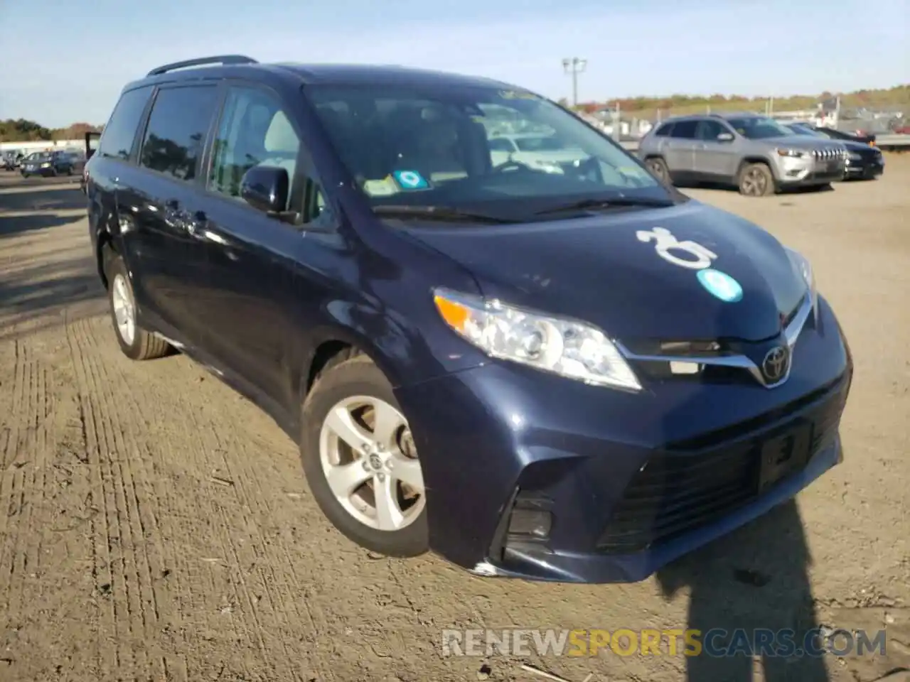 1 Photograph of a damaged car 5TDKZ3DC9LS079108 TOYOTA SIENNA 2020