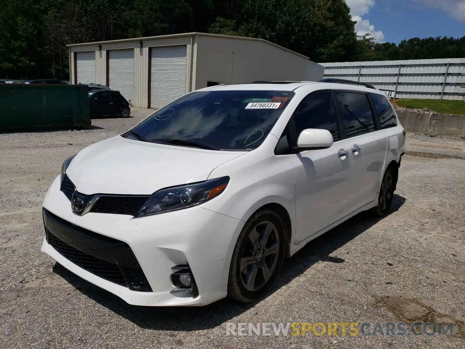 2 Photograph of a damaged car 5TDXZ3DC4LS023227 TOYOTA SIENNA 2020