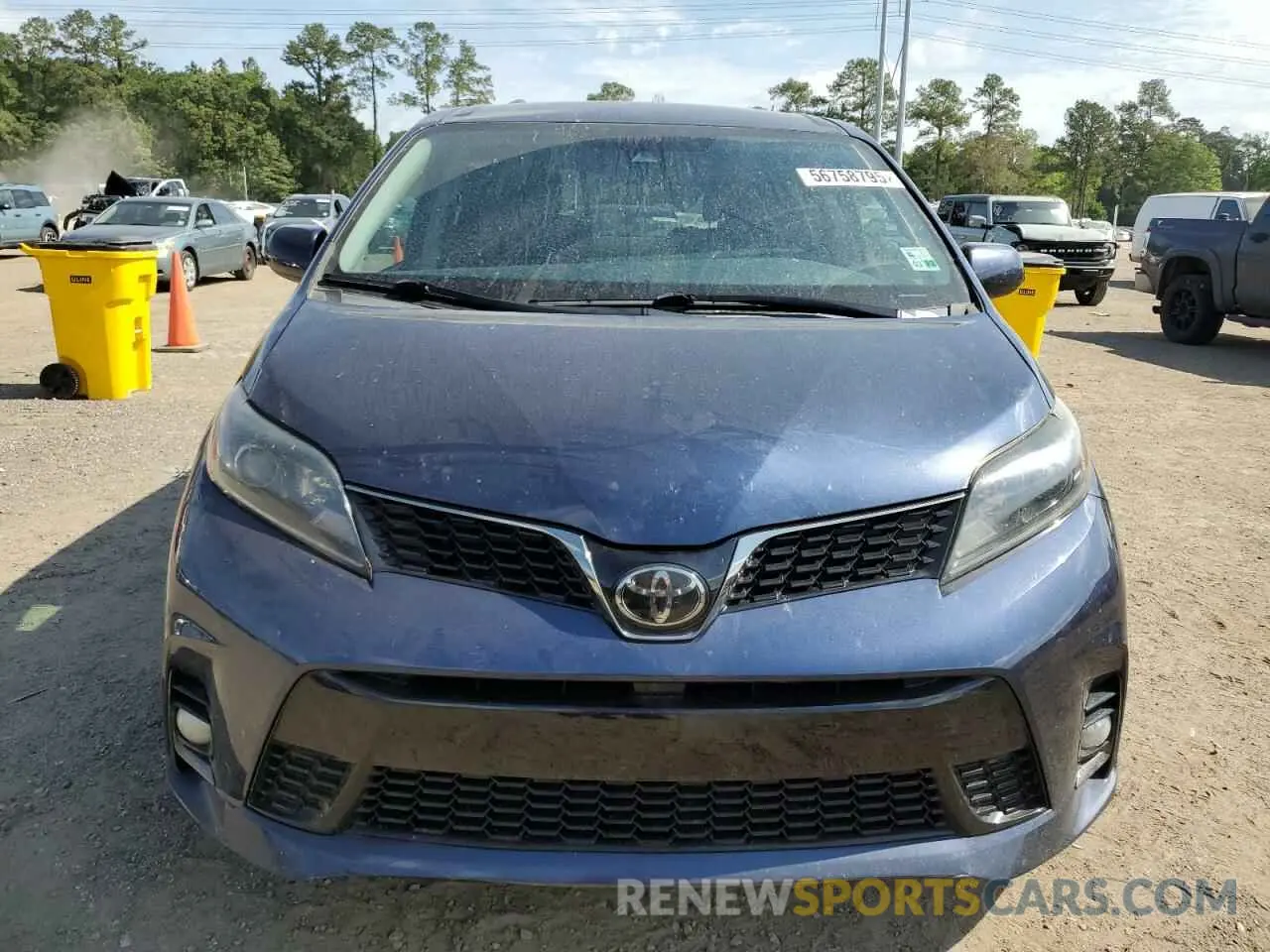 5 Photograph of a damaged car 5TDXZ3DC9LS072925 TOYOTA SIENNA 2020