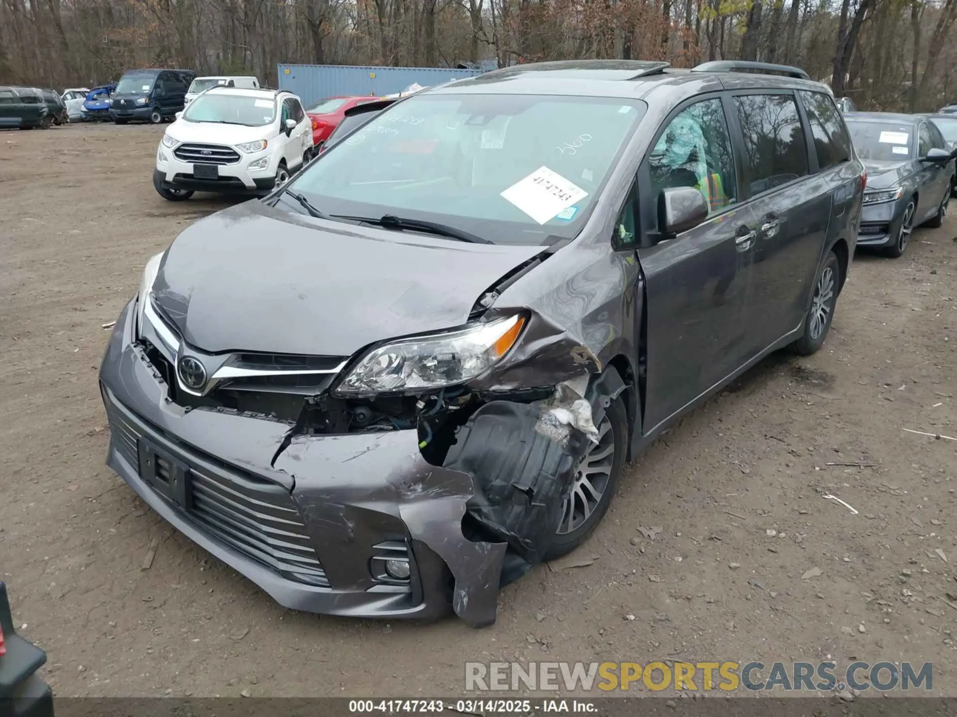 6 Photograph of a damaged car 5TDYZ3DC0LS024542 TOYOTA SIENNA 2020