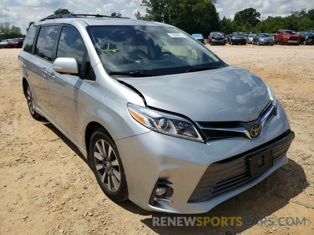 1 Photograph of a damaged car 5TDYZ3DC5LS052045 TOYOTA SIENNA 2020