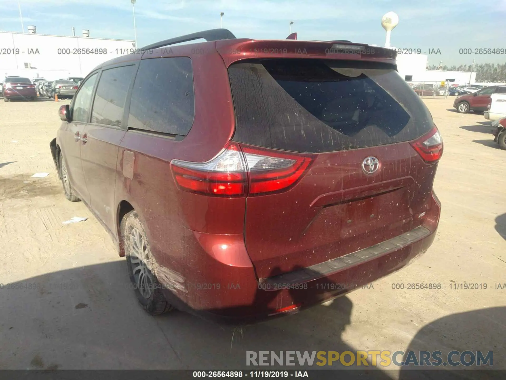 3 Photograph of a damaged car 5TDYZ3DC8LS041573 TOYOTA SIENNA 2020
