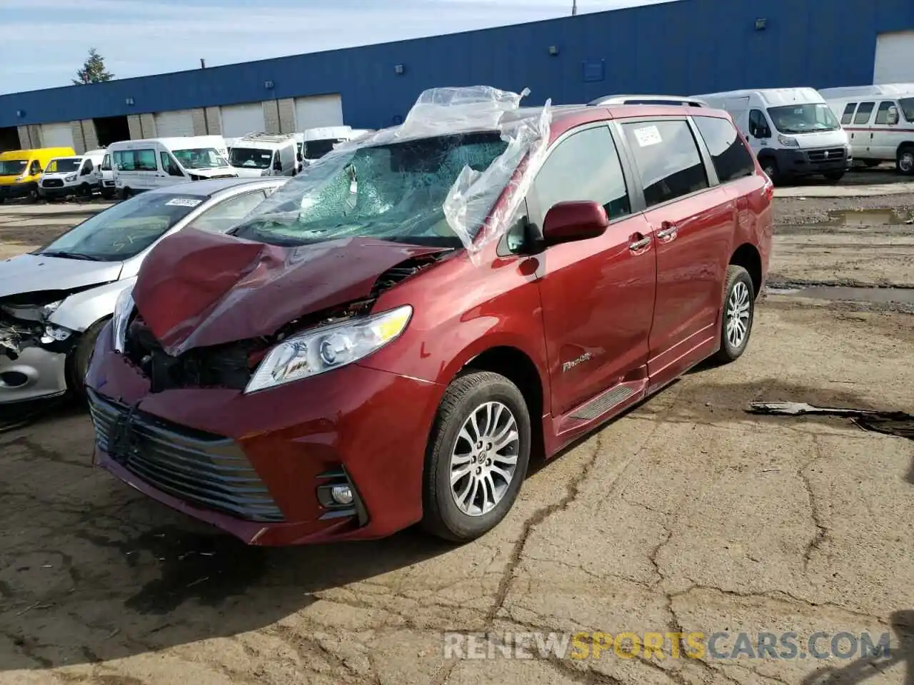 2 Photograph of a damaged car 5TDYZ3DCXLS068290 TOYOTA SIENNA 2020