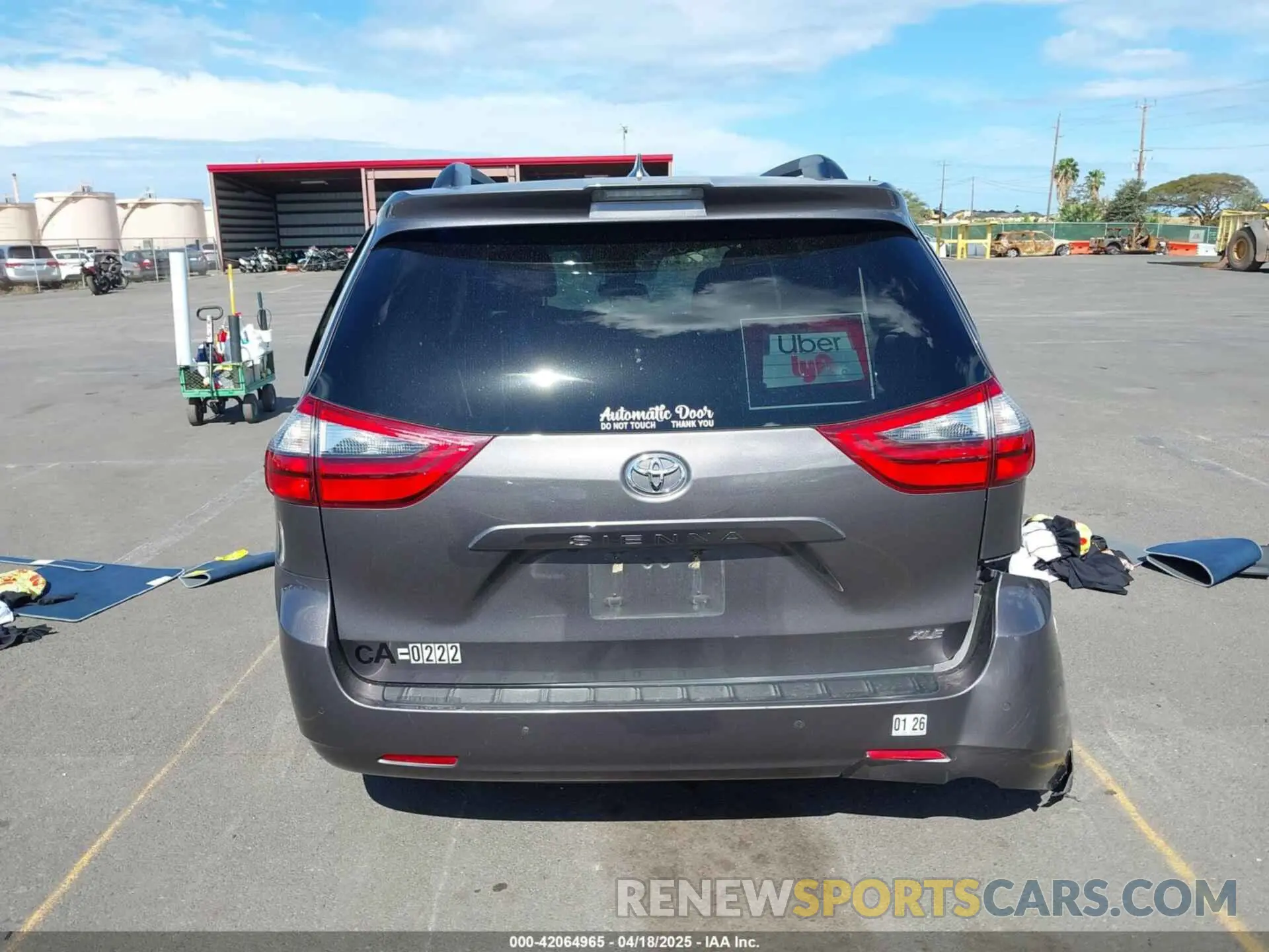 16 Photograph of a damaged car 5TDYZ3DCXLS078530 TOYOTA SIENNA 2020
