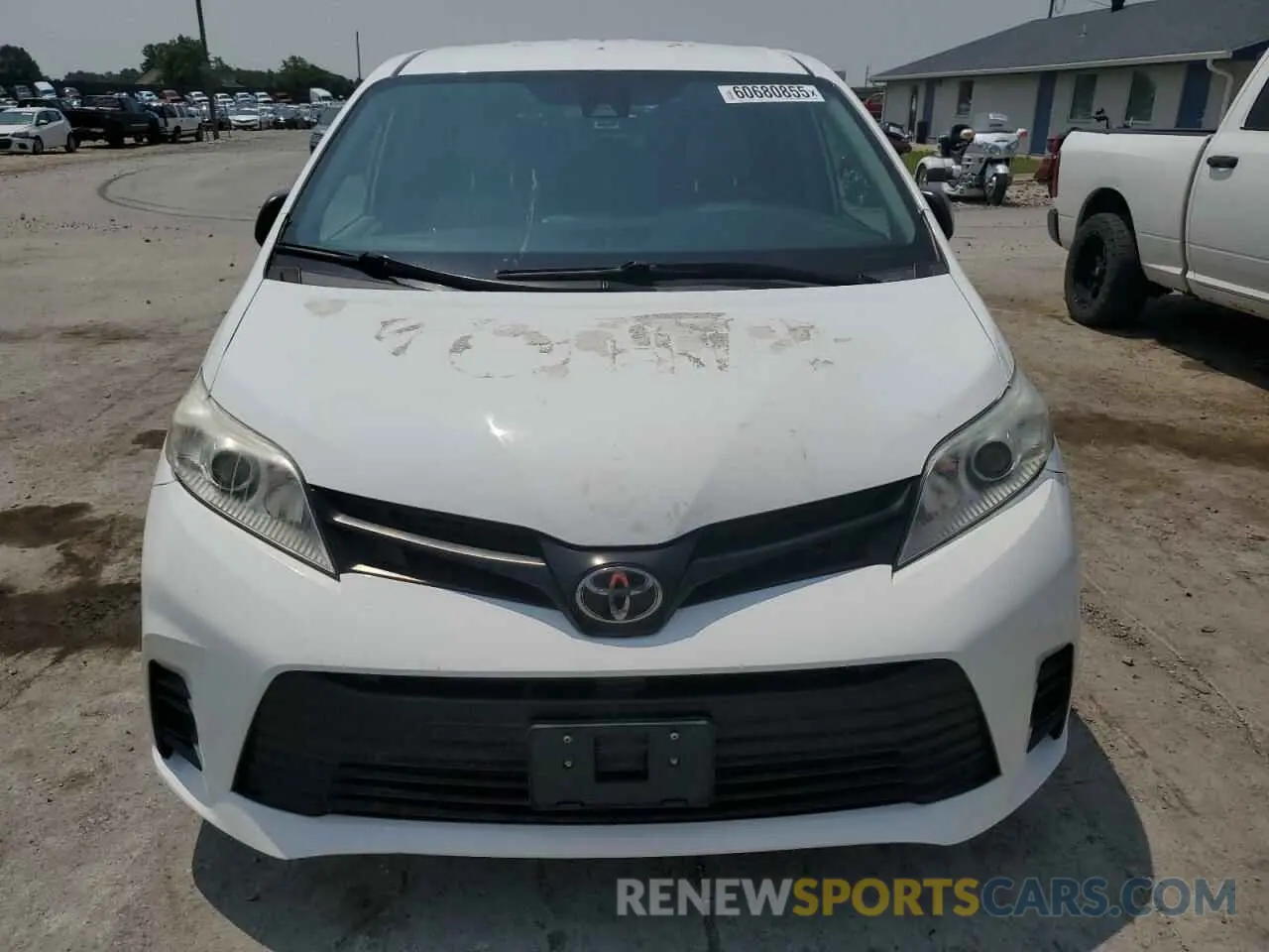 5 Photograph of a damaged car 5TDZZ3DC3LS048466 TOYOTA SIENNA 2020