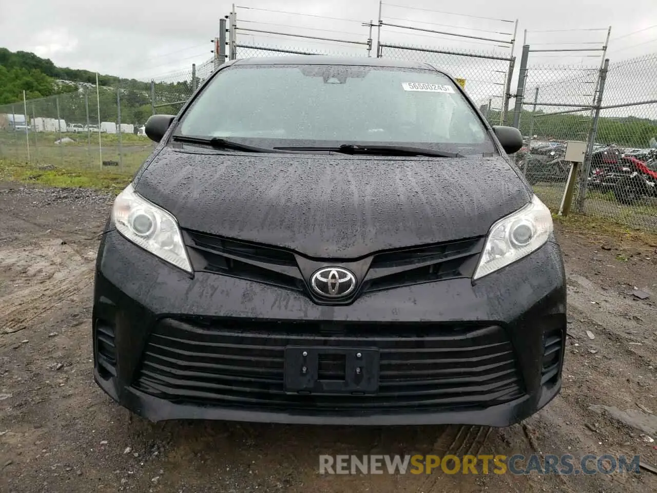 5 Photograph of a damaged car 5TDZZ3DC6LS080599 TOYOTA SIENNA 2020