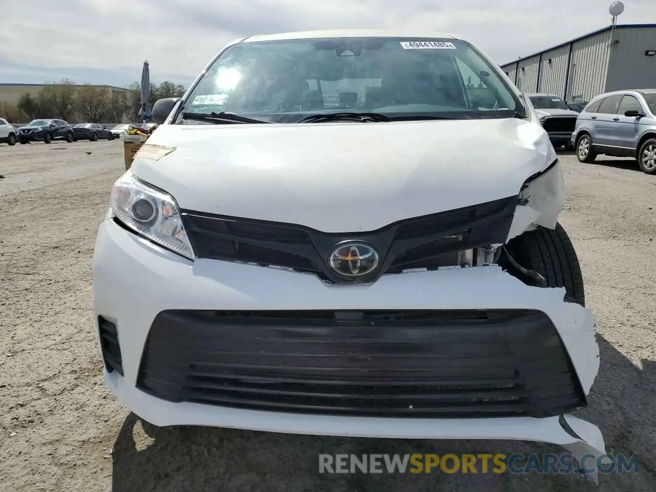 5 Photograph of a damaged car 5TDZZ3DC7LS029435 TOYOTA SIENNA 2020