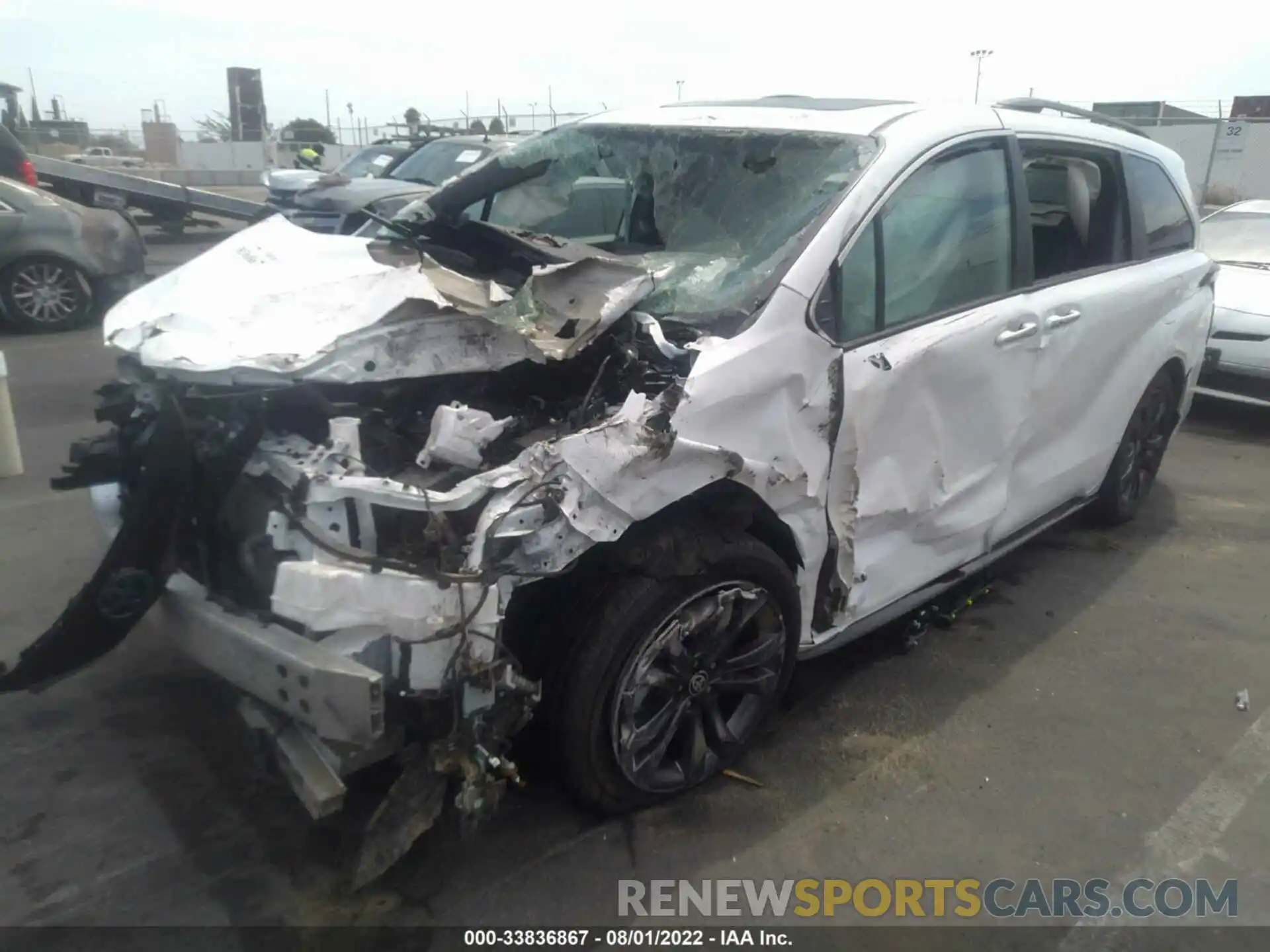 6 Photograph of a damaged car 5TDDRKEC2MS014989 TOYOTA SIENNA 2021