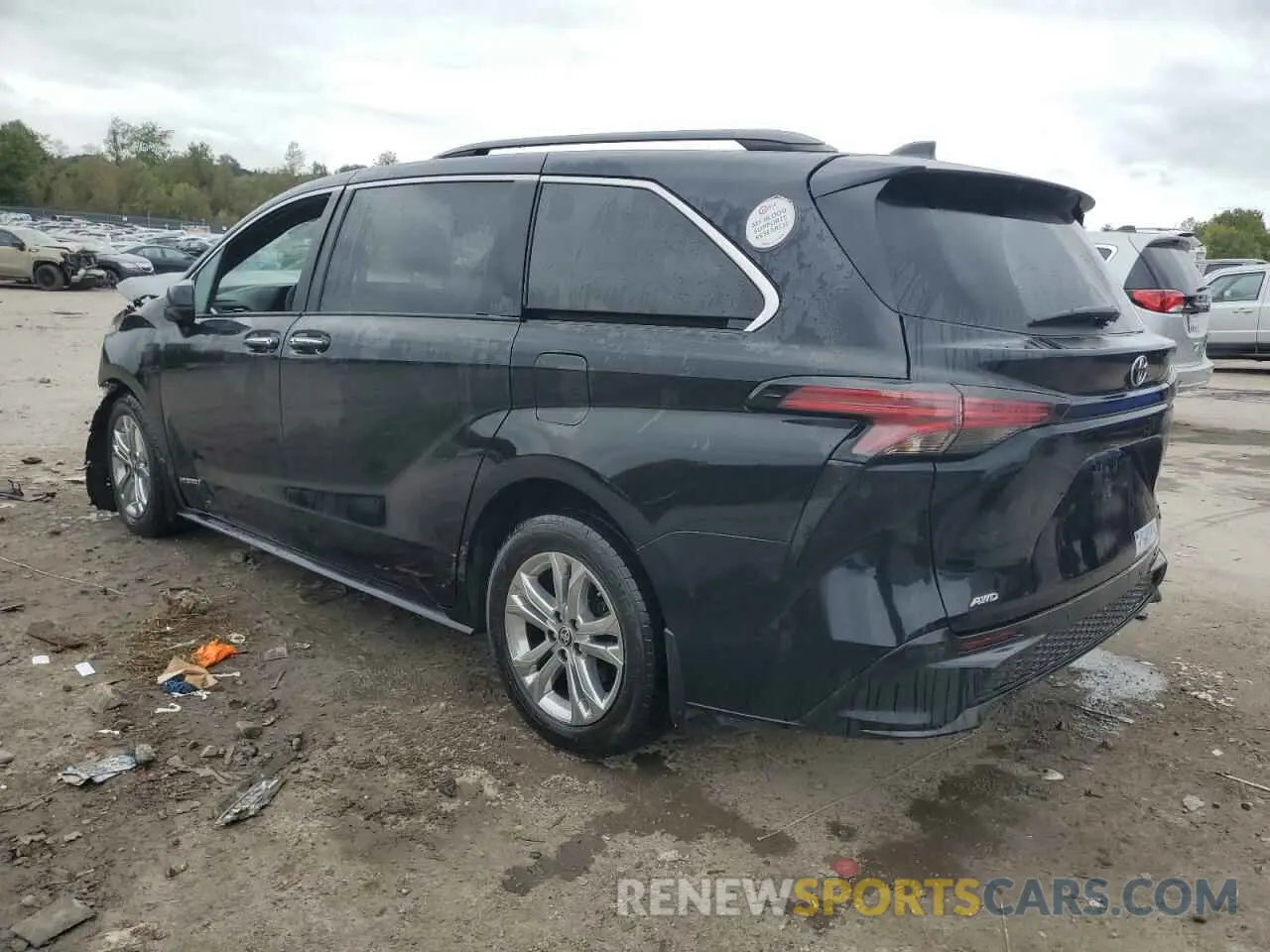 2 Photograph of a damaged car 5TDDSKFC0MS025251 TOYOTA SIENNA 2021