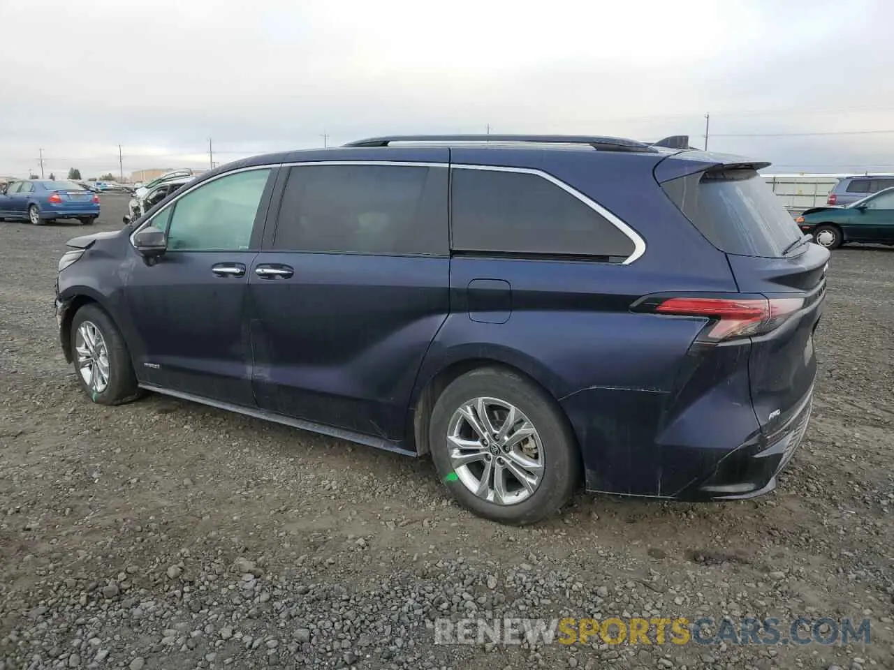 2 Photograph of a damaged car 5TDDSKFC0MS031311 TOYOTA SIENNA 2021