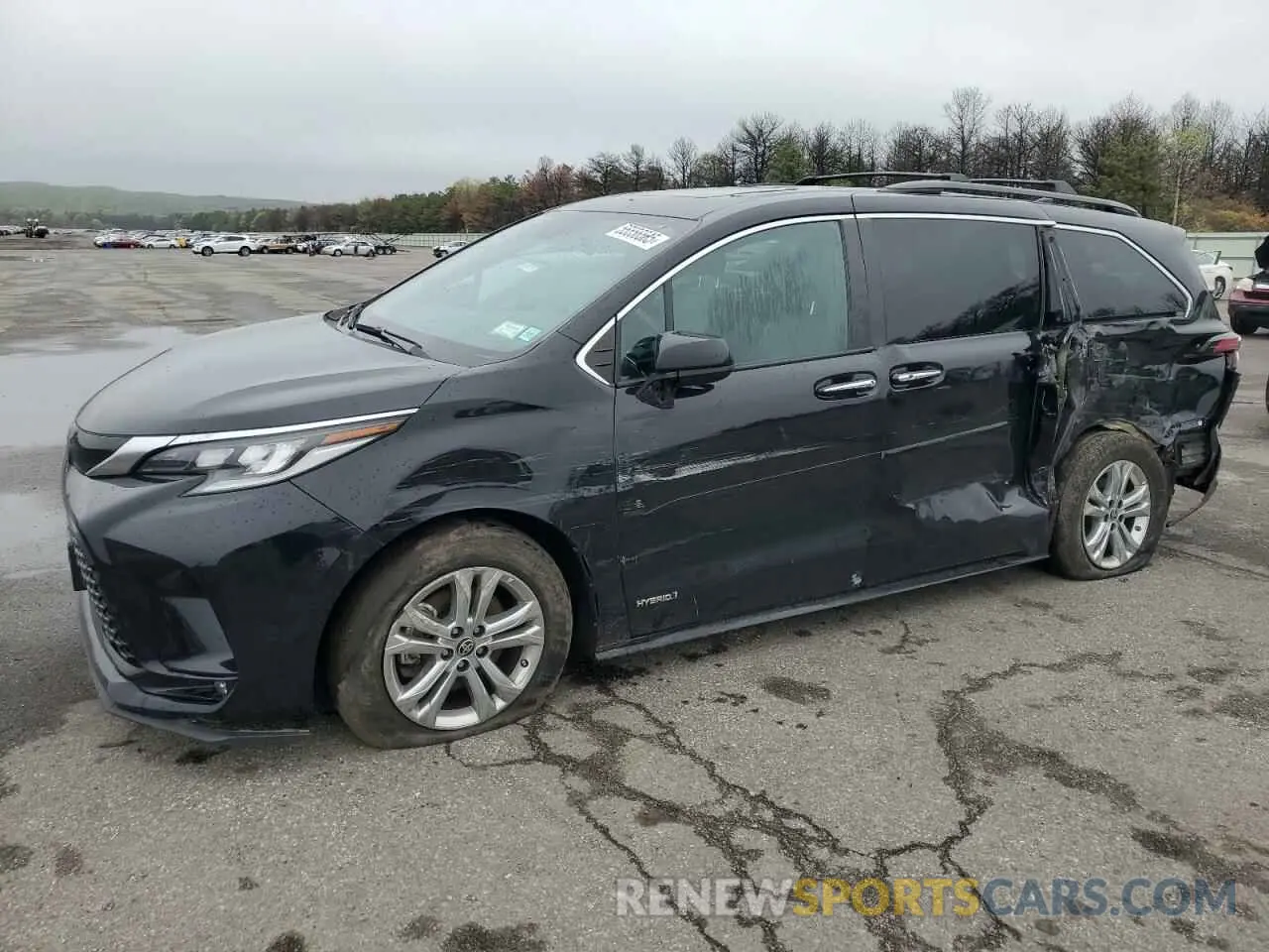 1 Photograph of a damaged car 5TDDSKFC1MS038008 TOYOTA SIENNA 2021