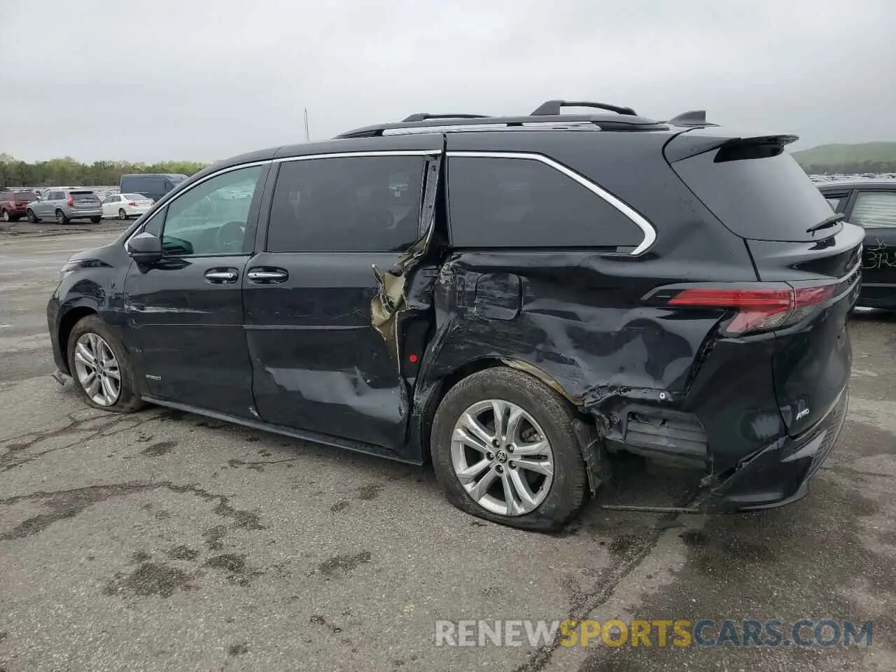 2 Photograph of a damaged car 5TDDSKFC1MS038008 TOYOTA SIENNA 2021
