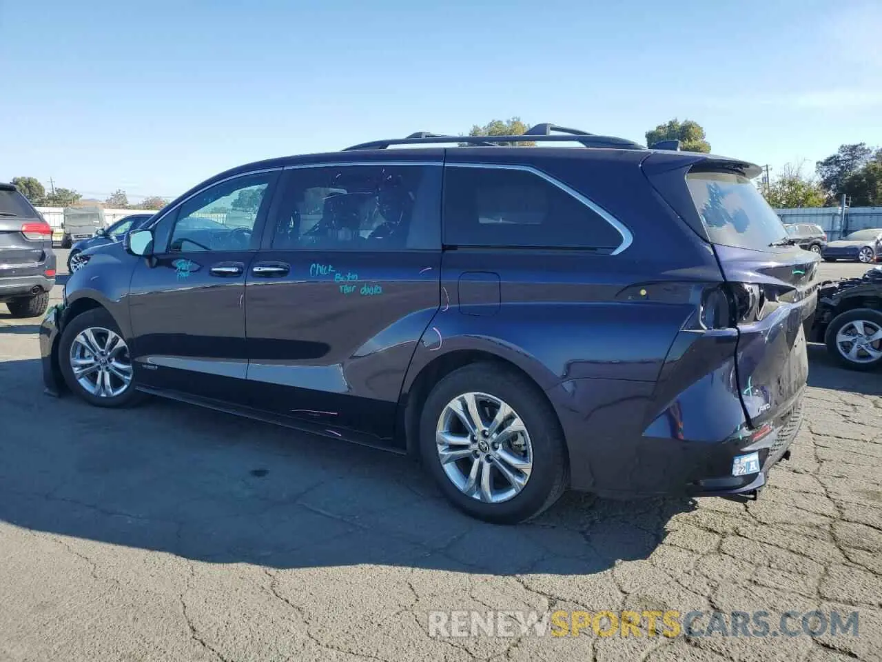 2 Photograph of a damaged car 5TDDSKFC2MS030872 TOYOTA SIENNA 2021