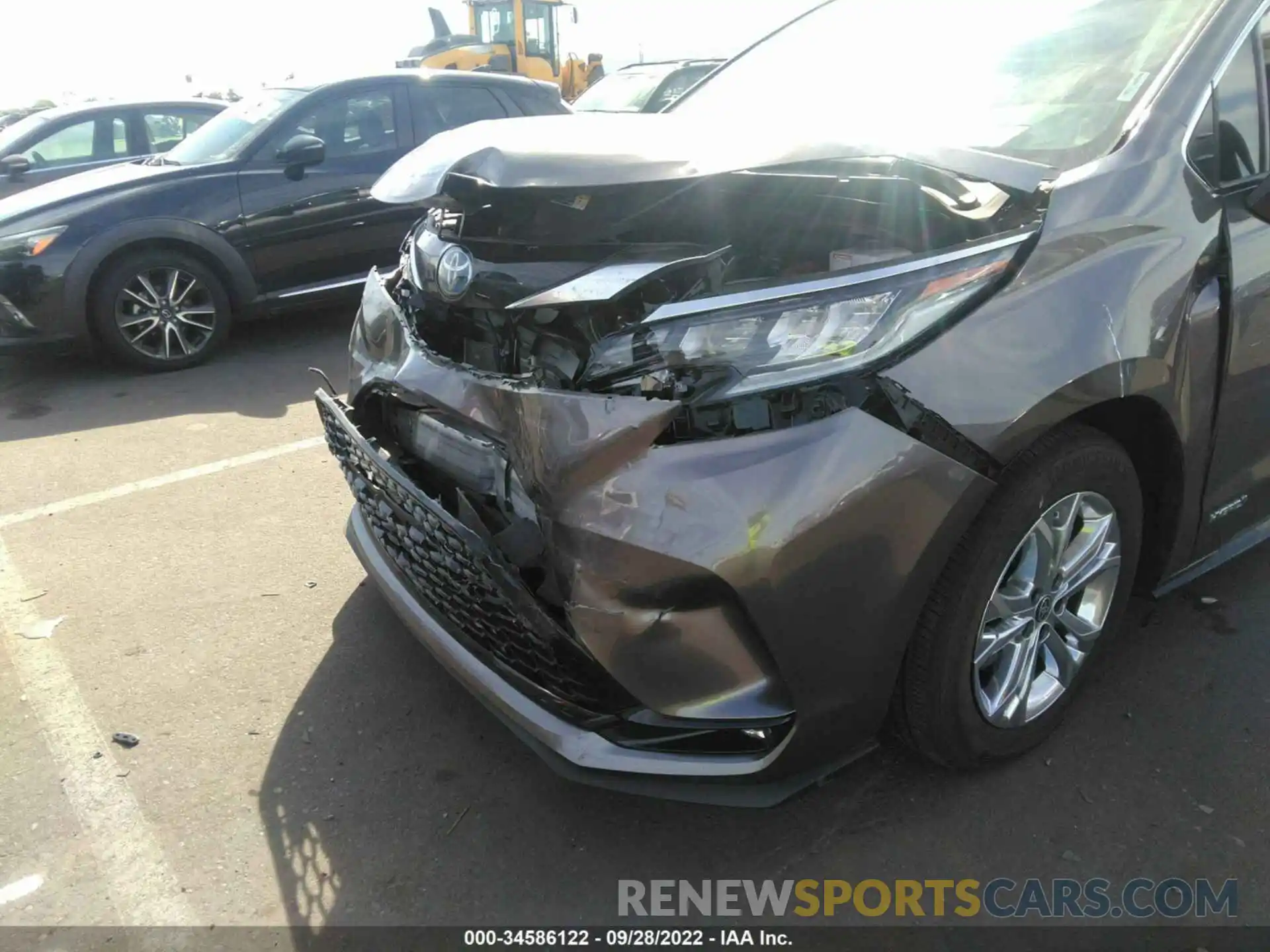 6 Photograph of a damaged car 5TDDSKFCXMS025306 TOYOTA SIENNA 2021