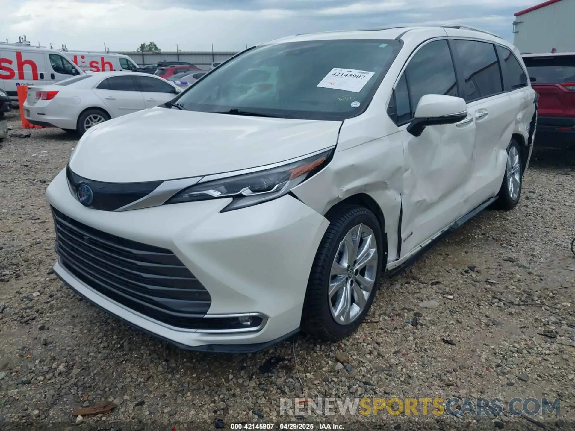 2 Photograph of a damaged car 5TDERKEC9MS022771 TOYOTA SIENNA 2021