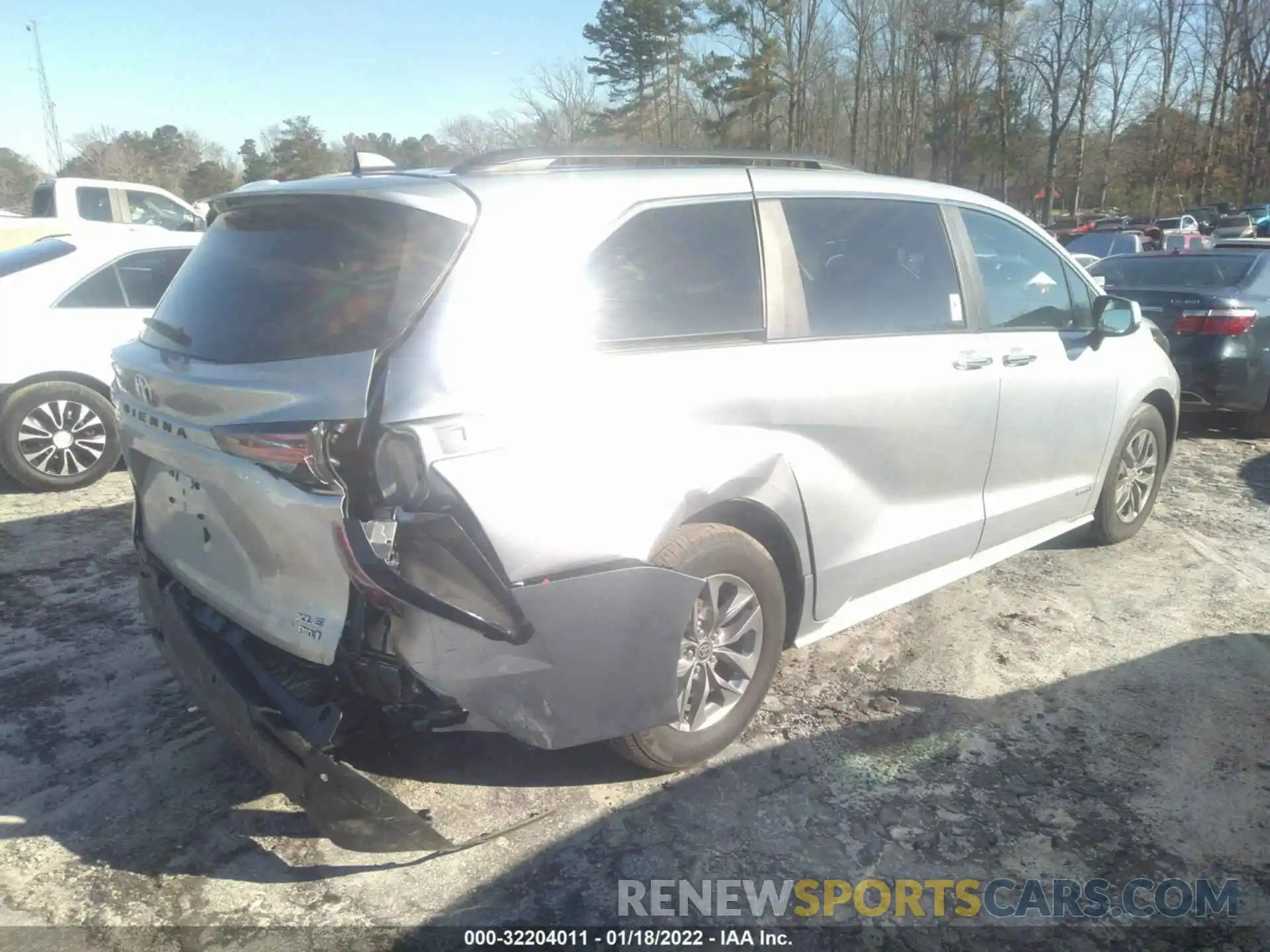 6 Photograph of a damaged car 5TDJRKEC2MS066884 TOYOTA SIENNA 2021