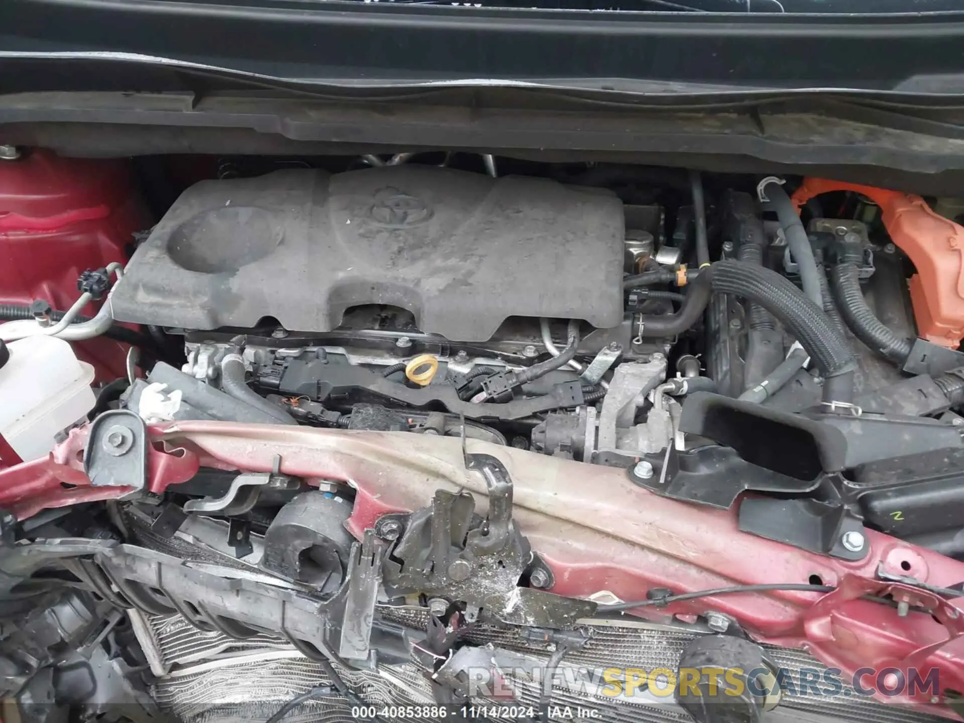 10 Photograph of a damaged car 5TDJSKFCXMS014664 TOYOTA SIENNA 2021