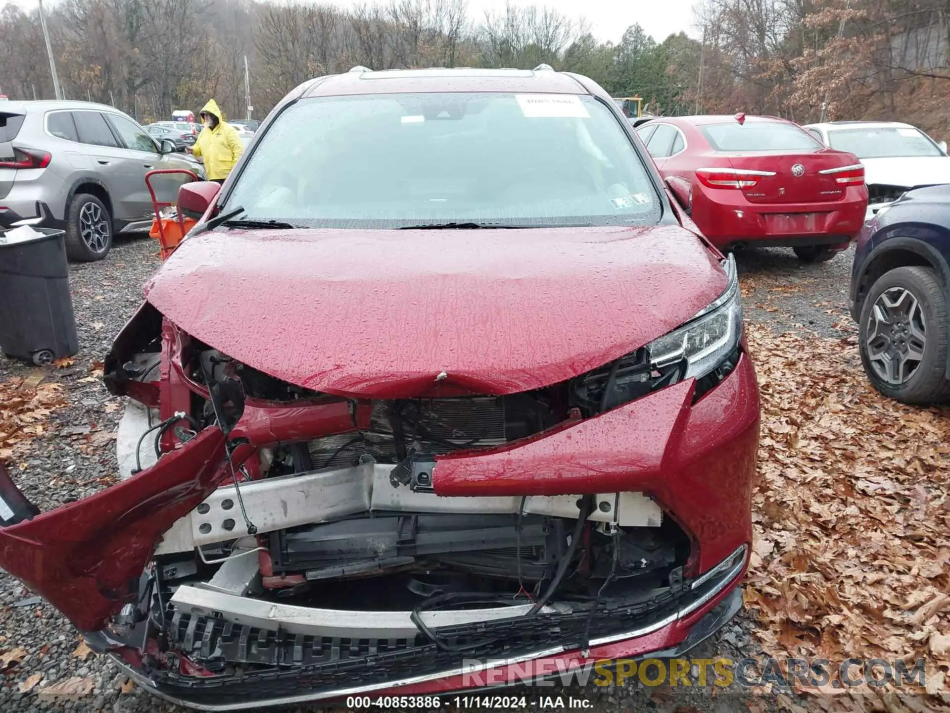 13 Photograph of a damaged car 5TDJSKFCXMS014664 TOYOTA SIENNA 2021