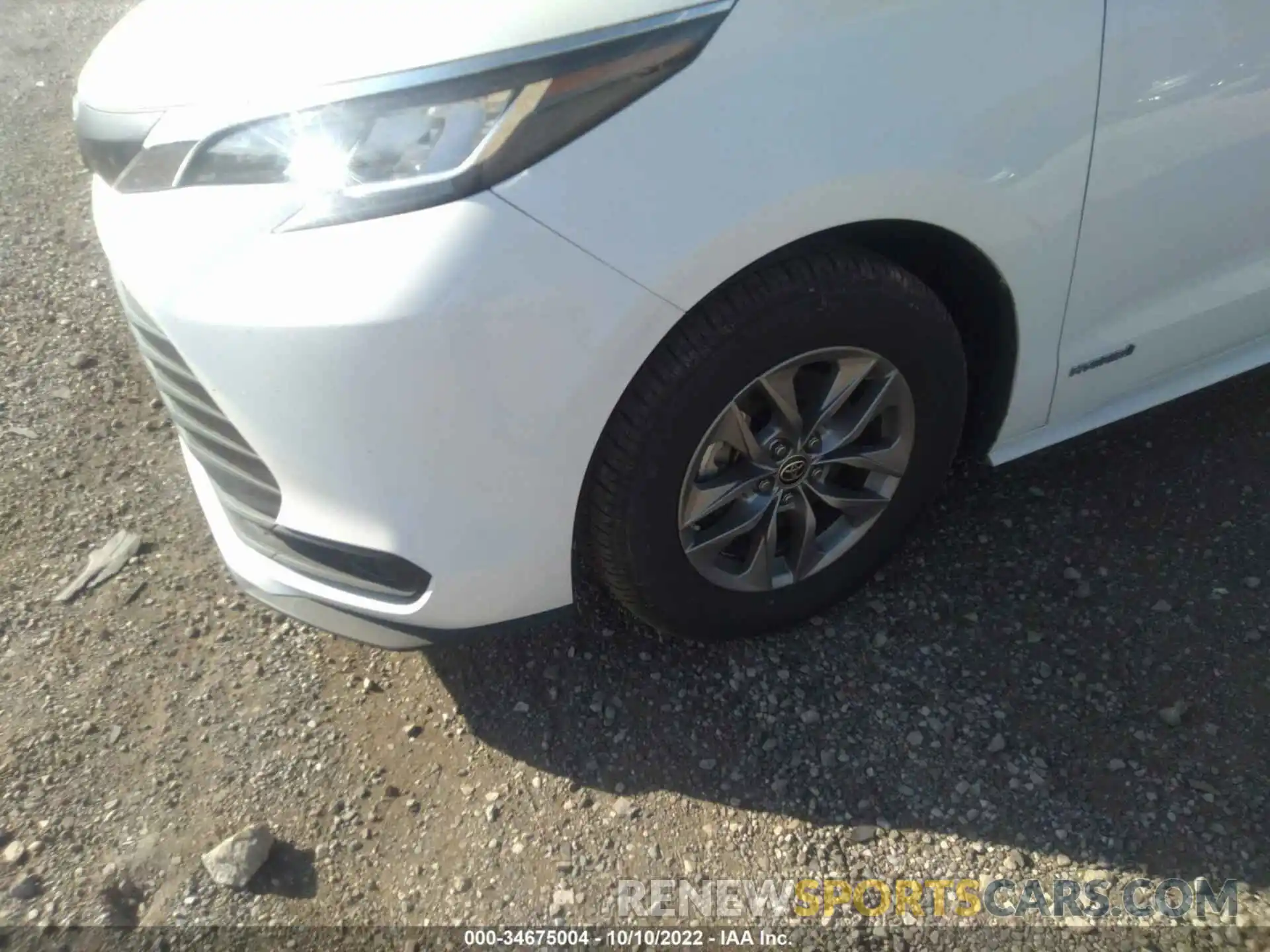 6 Photograph of a damaged car 5TDKRKEC1MS016370 TOYOTA SIENNA 2021