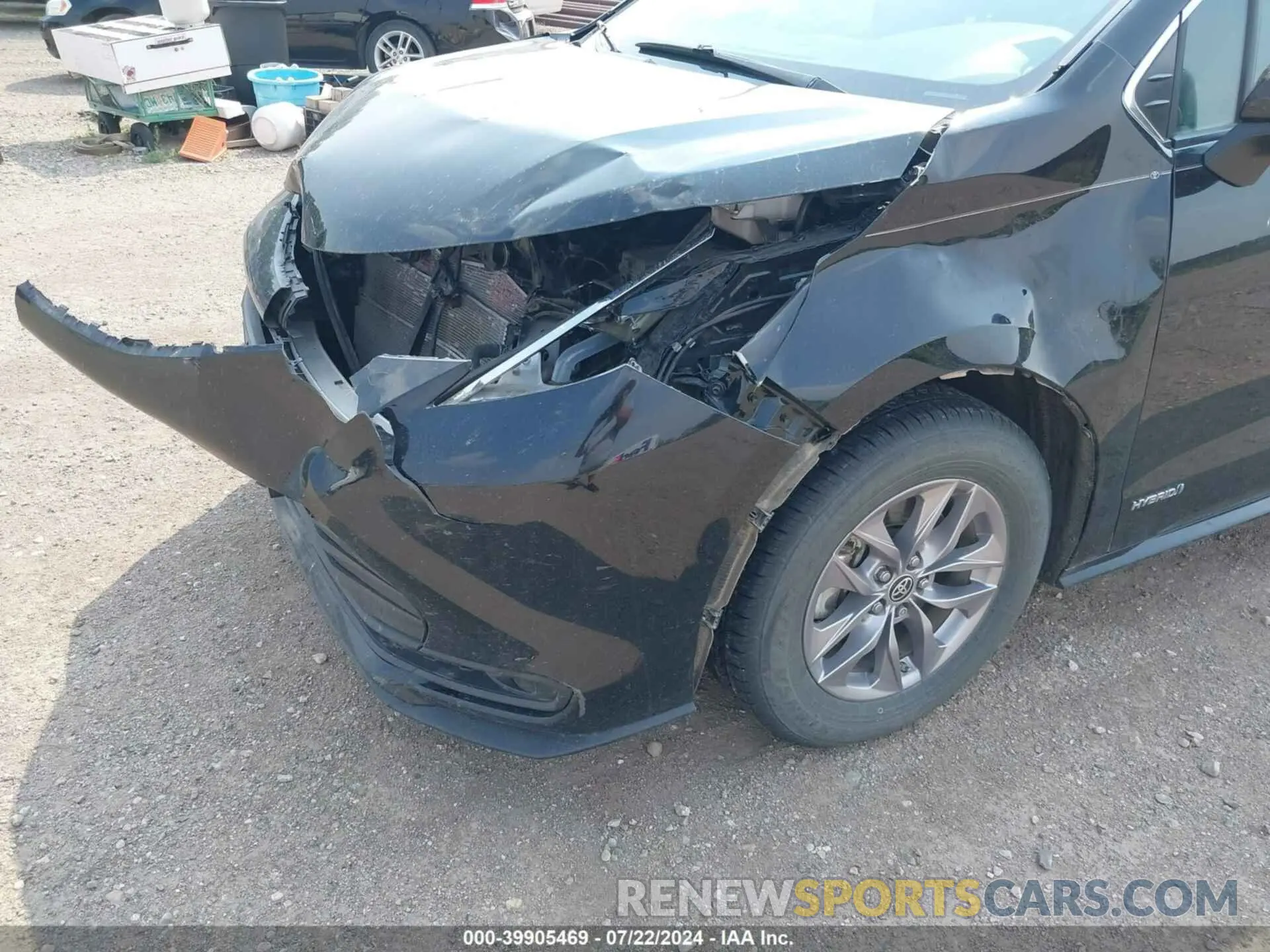 21 Photograph of a damaged car 5TDKRKEC2MS013798 TOYOTA SIENNA 2021