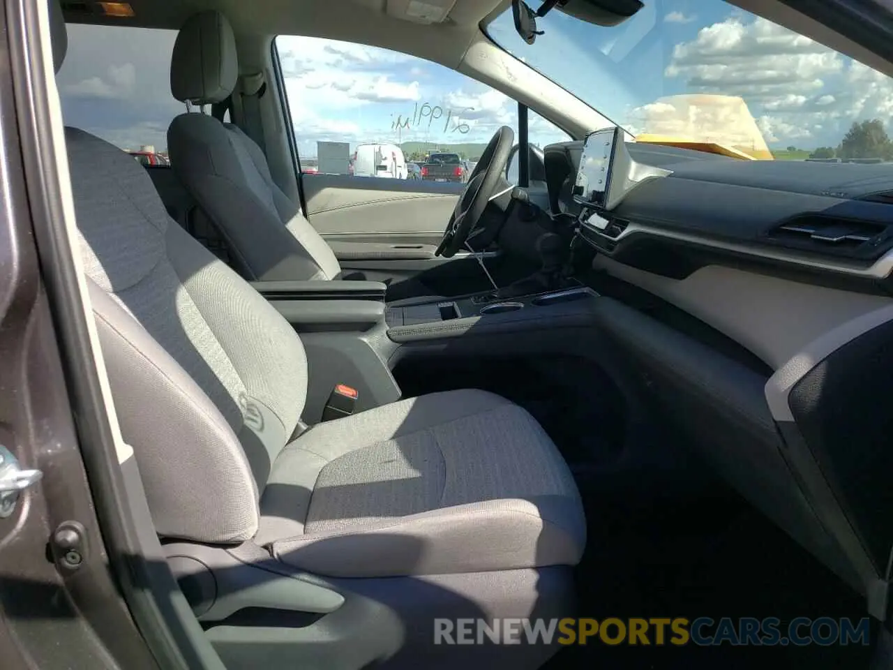 5 Photograph of a damaged car 5TDKRKEC6MS053852 TOYOTA SIENNA 2021