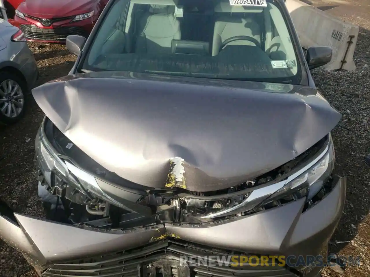 7 Photograph of a damaged car 5TDKRKEC9MS043560 TOYOTA SIENNA 2021