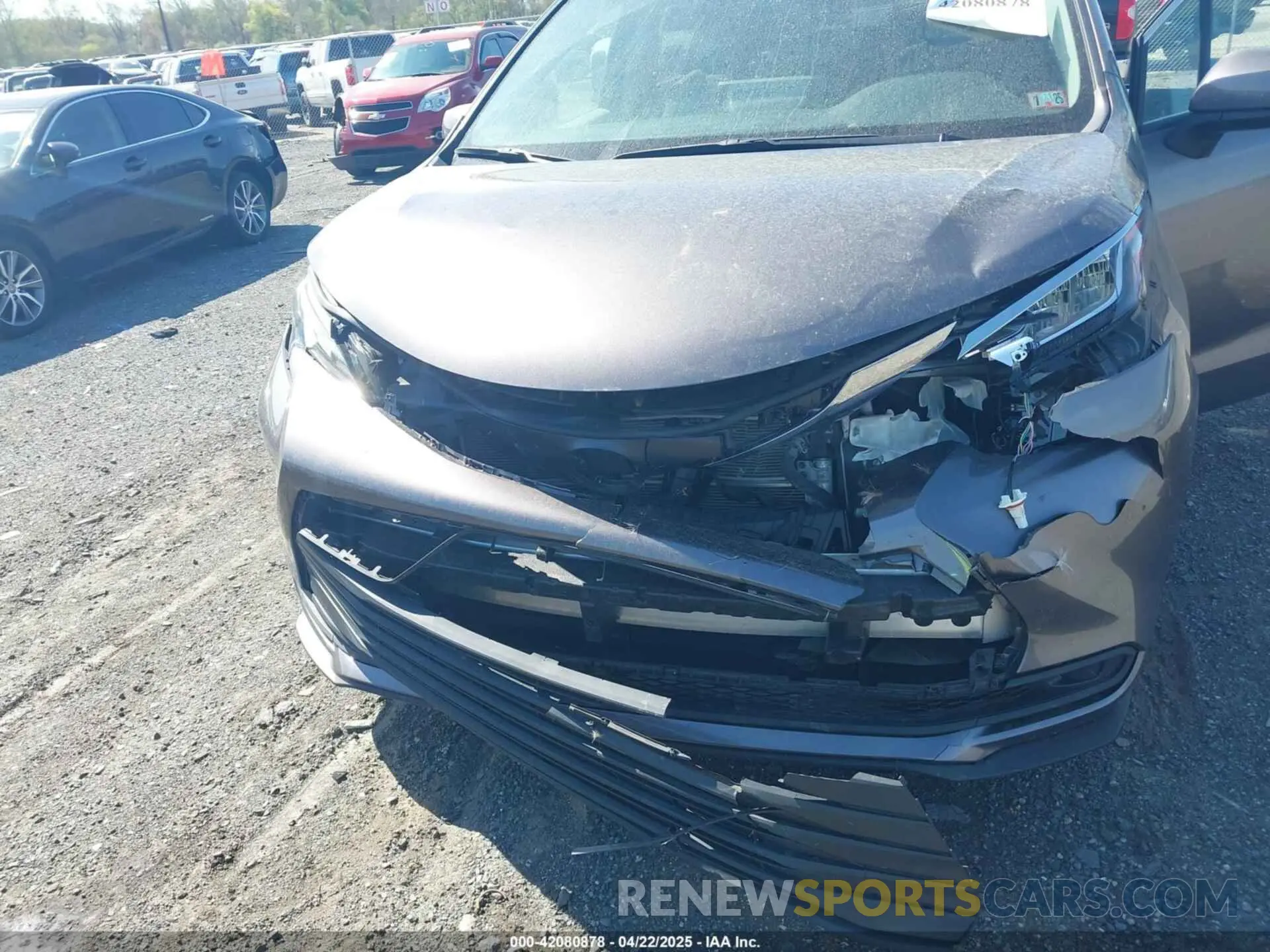 6 Photograph of a damaged car 5TDKSKFCXMS031520 TOYOTA SIENNA 2021