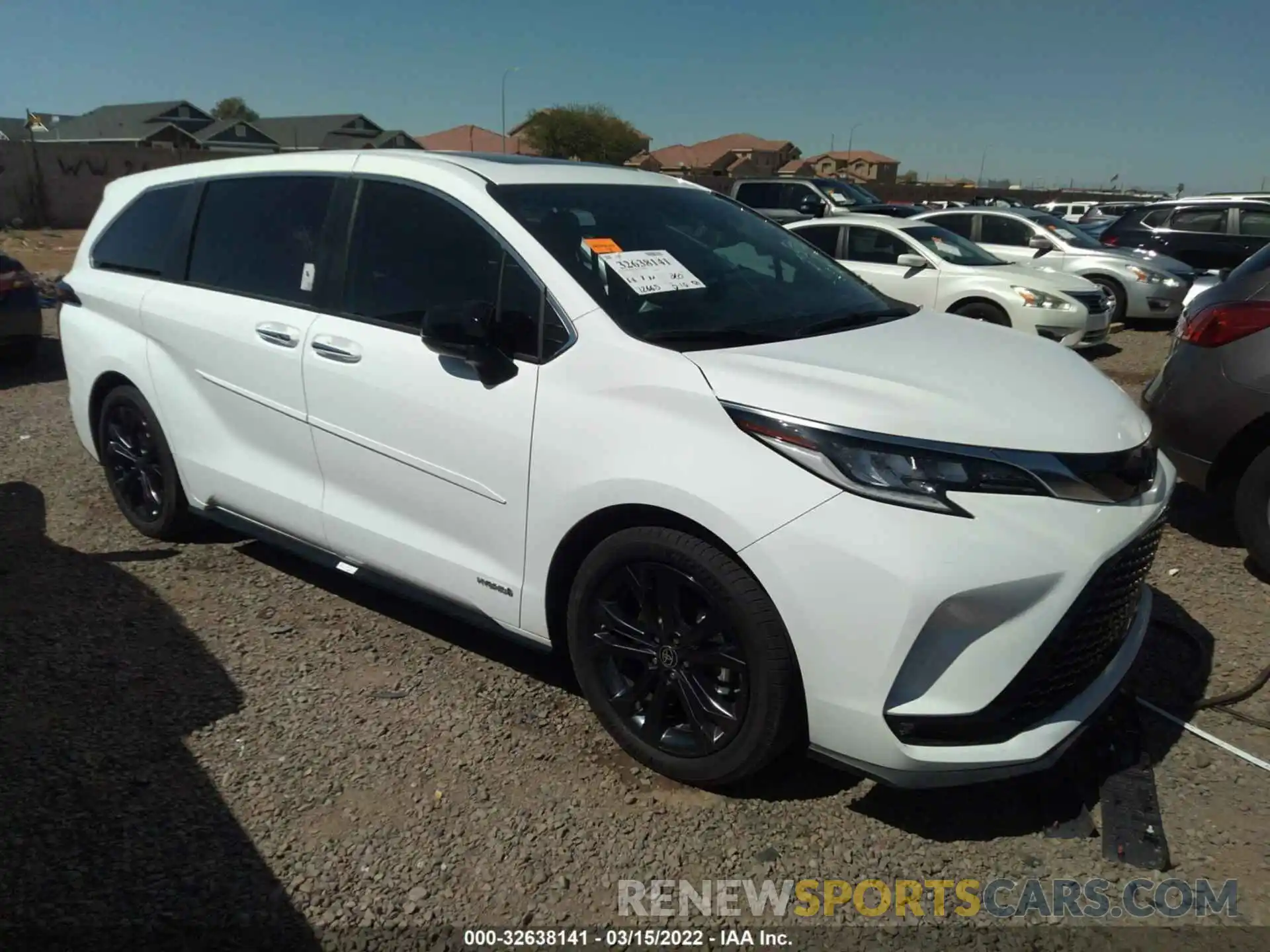 1 Photograph of a damaged car 5TDXRKEC5MS029225 TOYOTA SIENNA 2021