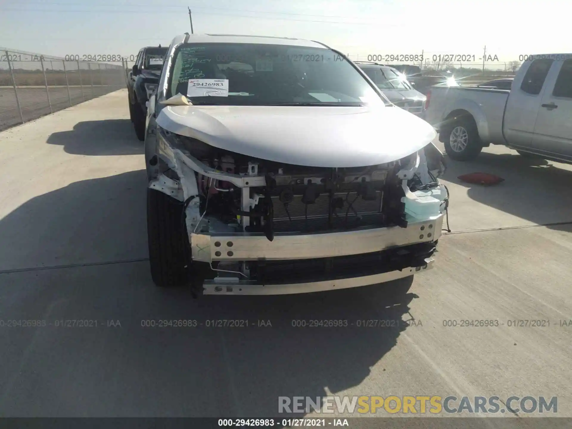 6 Photograph of a damaged car 5TDYRKEC0MS008089 TOYOTA SIENNA 2021