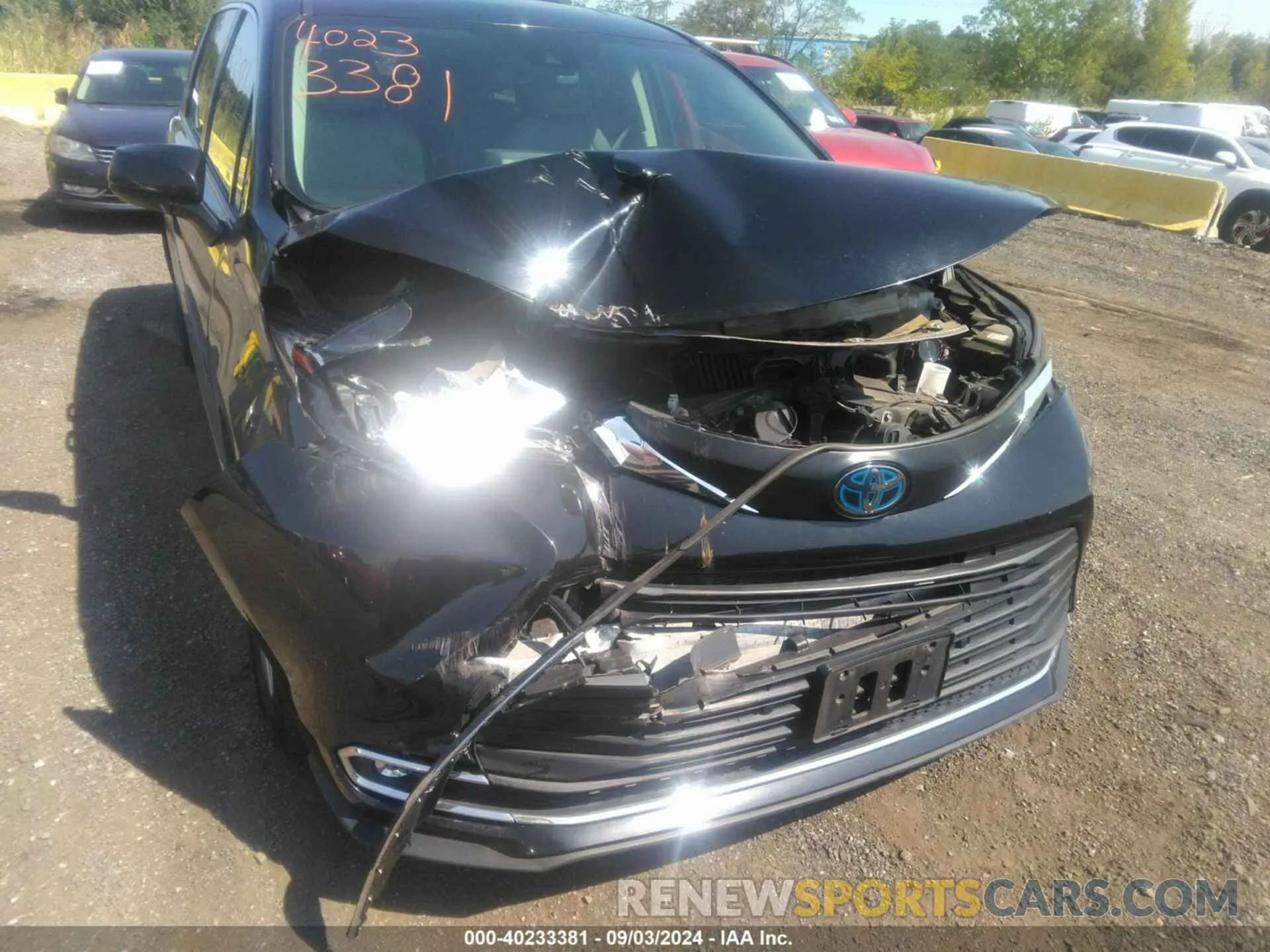 20 Photograph of a damaged car 5TDYRKEC1MS061223 TOYOTA SIENNA 2021