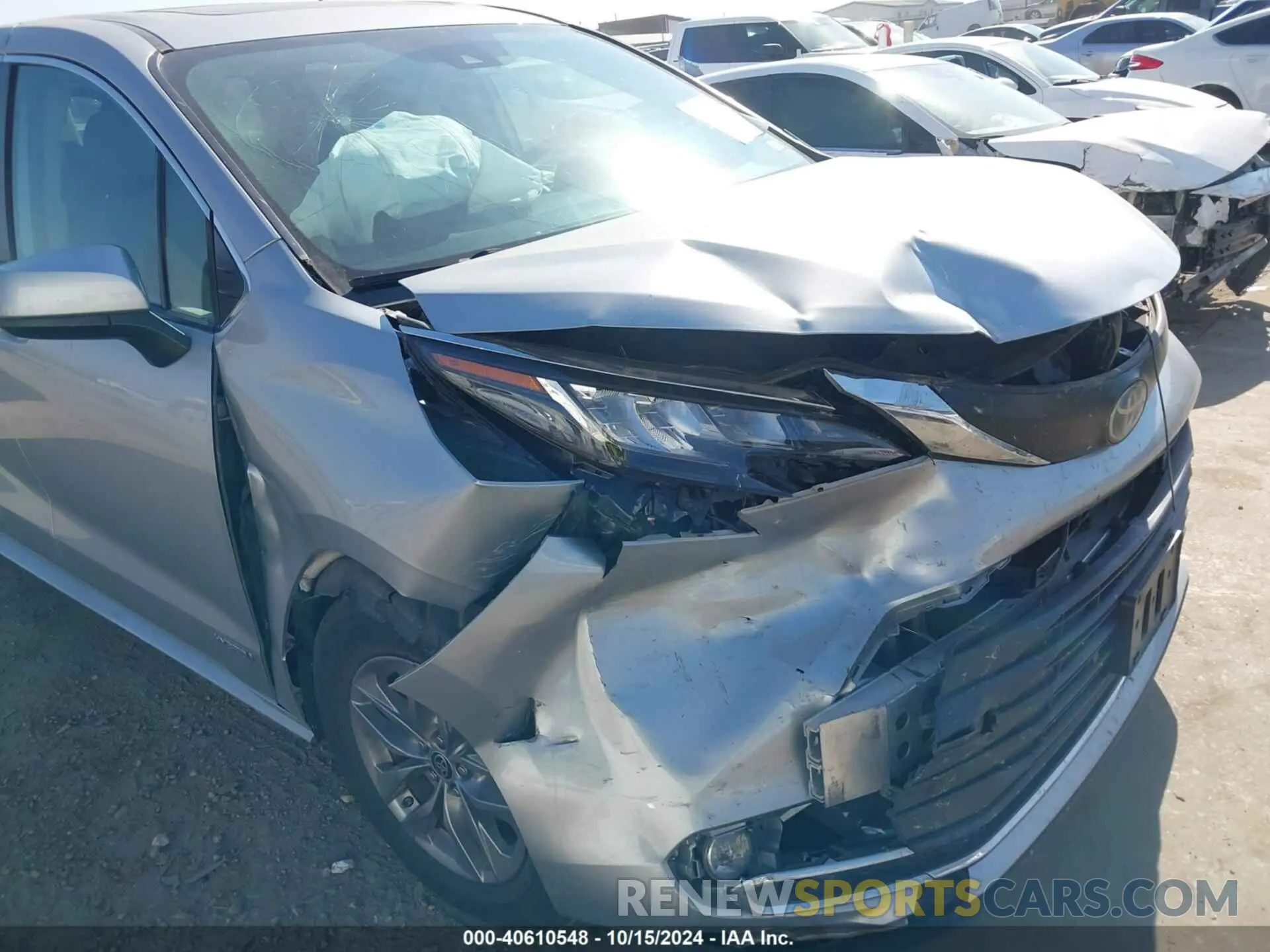 6 Photograph of a damaged car 5TDYRKEC1MS068981 TOYOTA SIENNA 2021