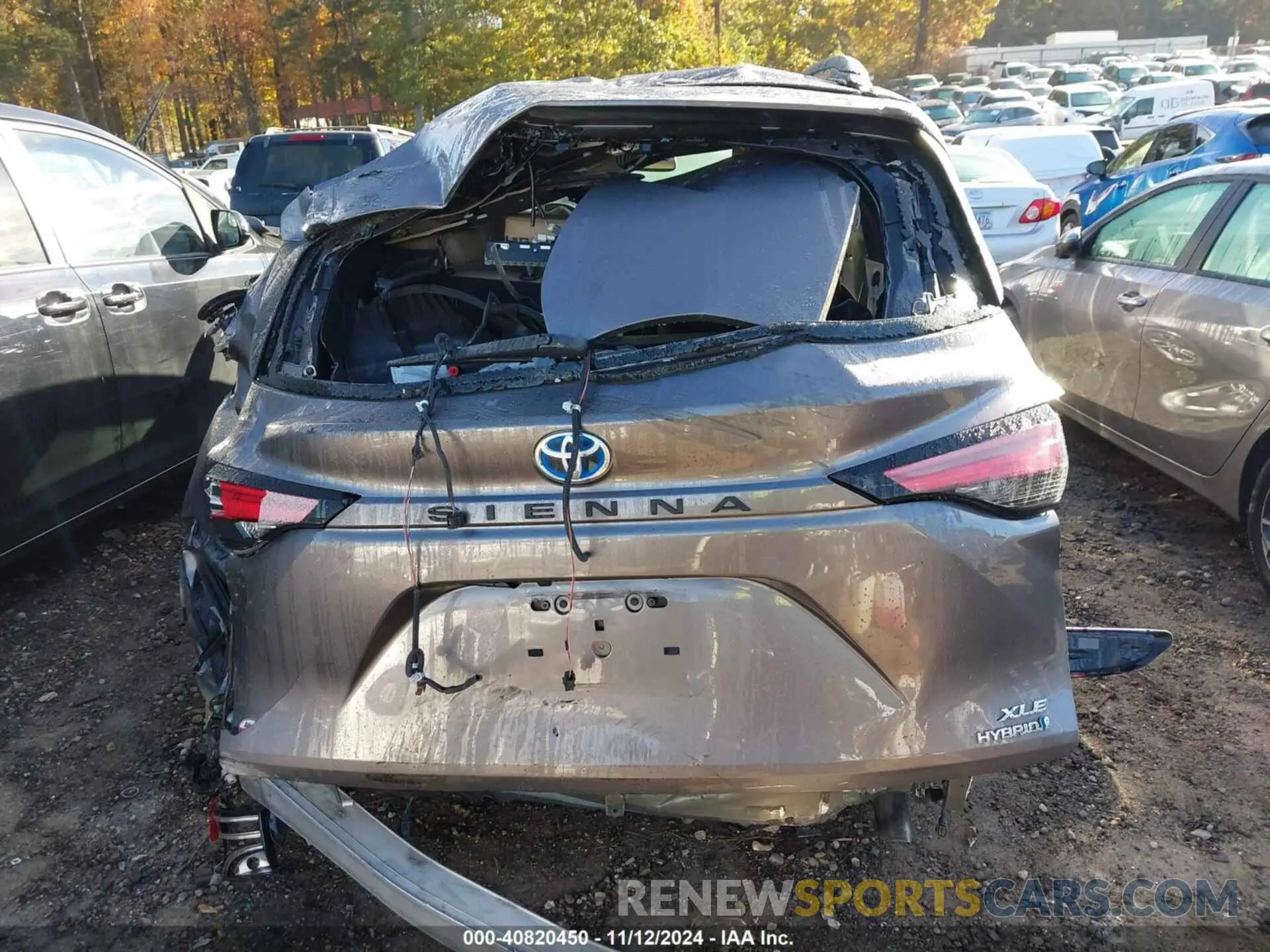 15 Photograph of a damaged car 5TDYRKEC2MS028196 TOYOTA SIENNA 2021