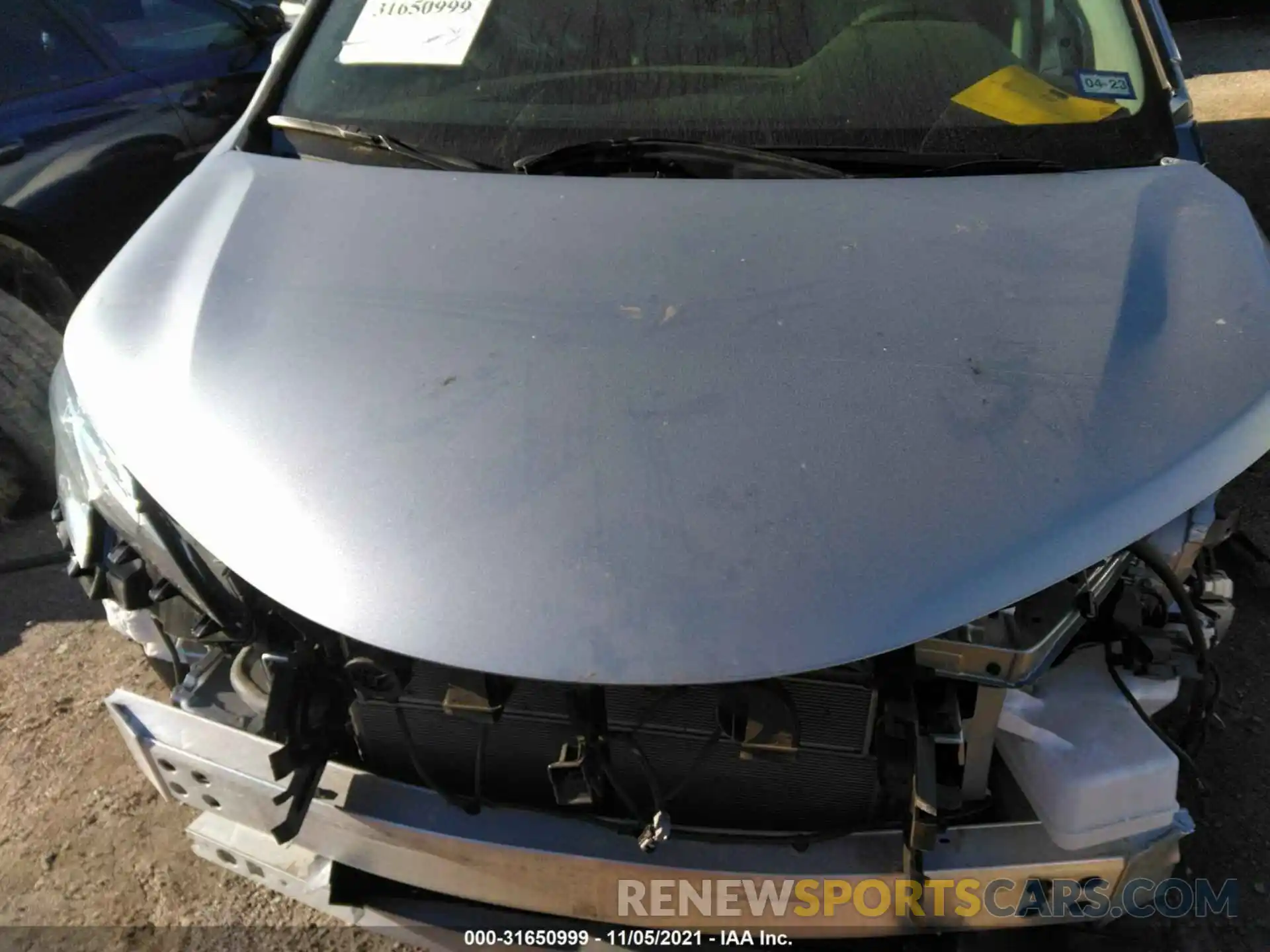 10 Photograph of a damaged car 5TDYRKEC3MS036808 TOYOTA SIENNA 2021