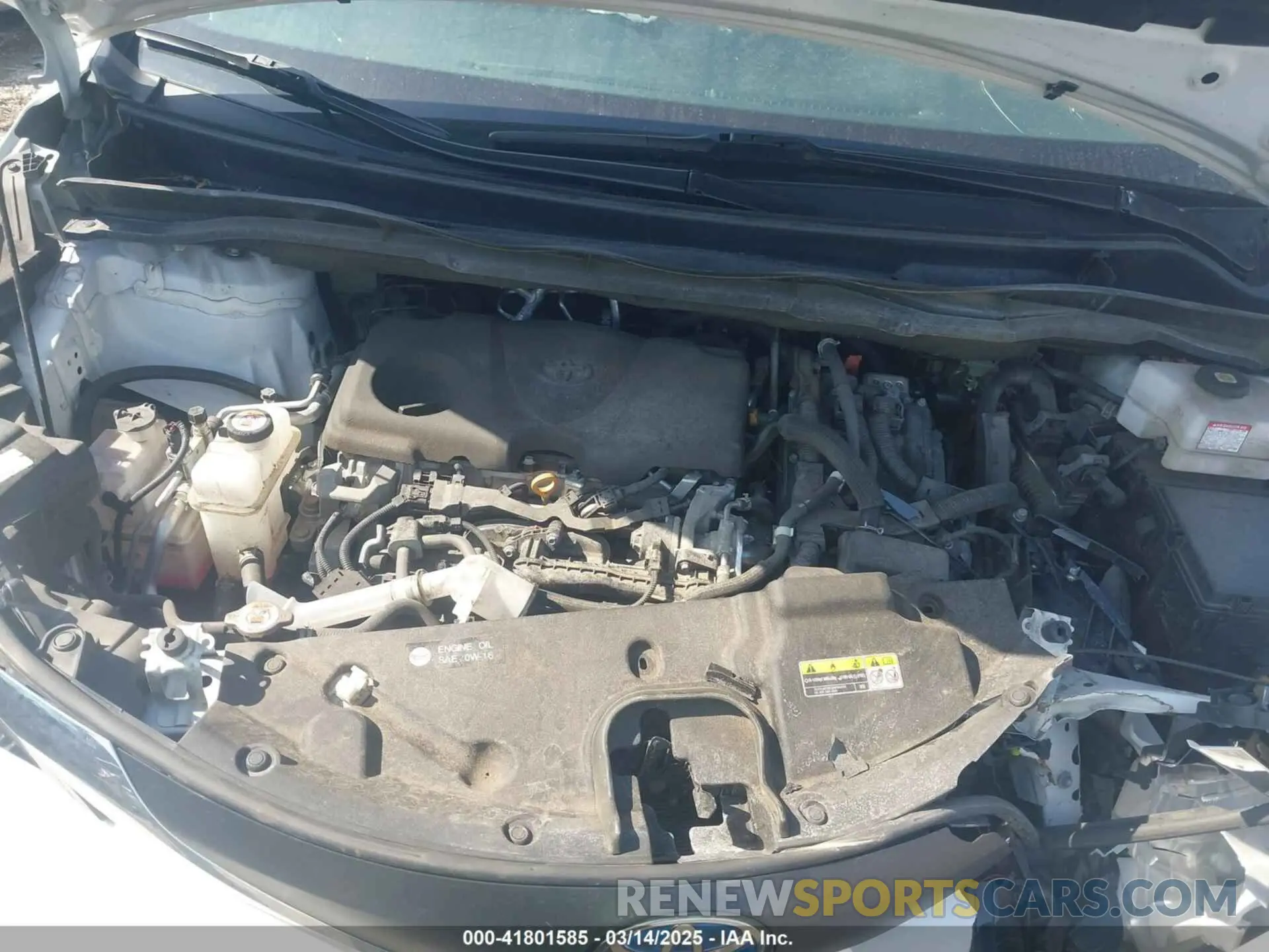 10 Photograph of a damaged car 5TDYRKEC4MS029723 TOYOTA SIENNA 2021