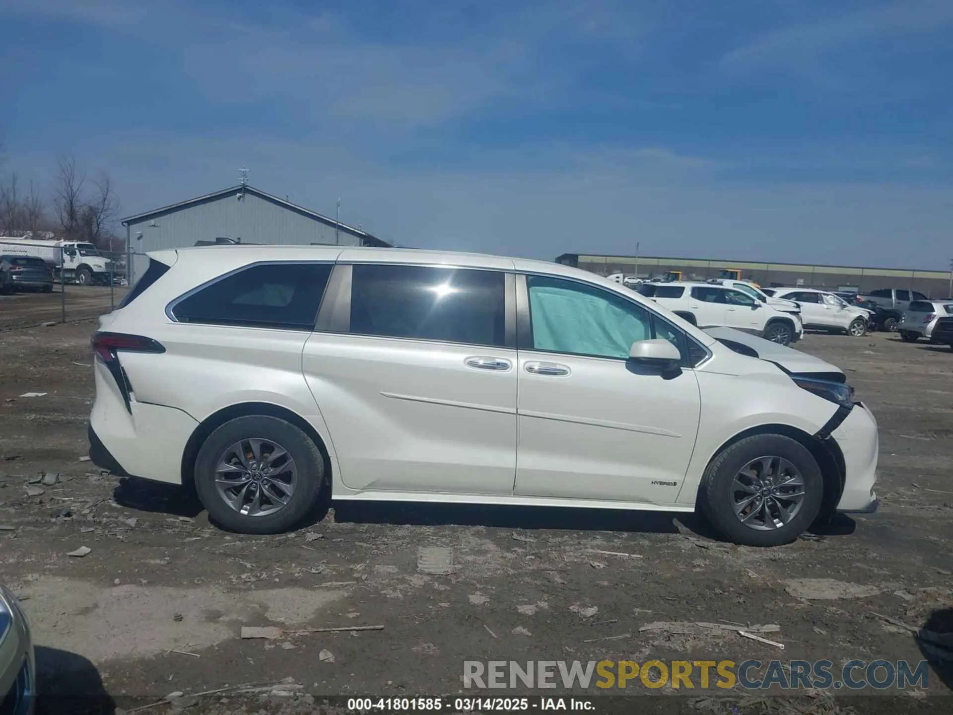 13 Photograph of a damaged car 5TDYRKEC4MS029723 TOYOTA SIENNA 2021