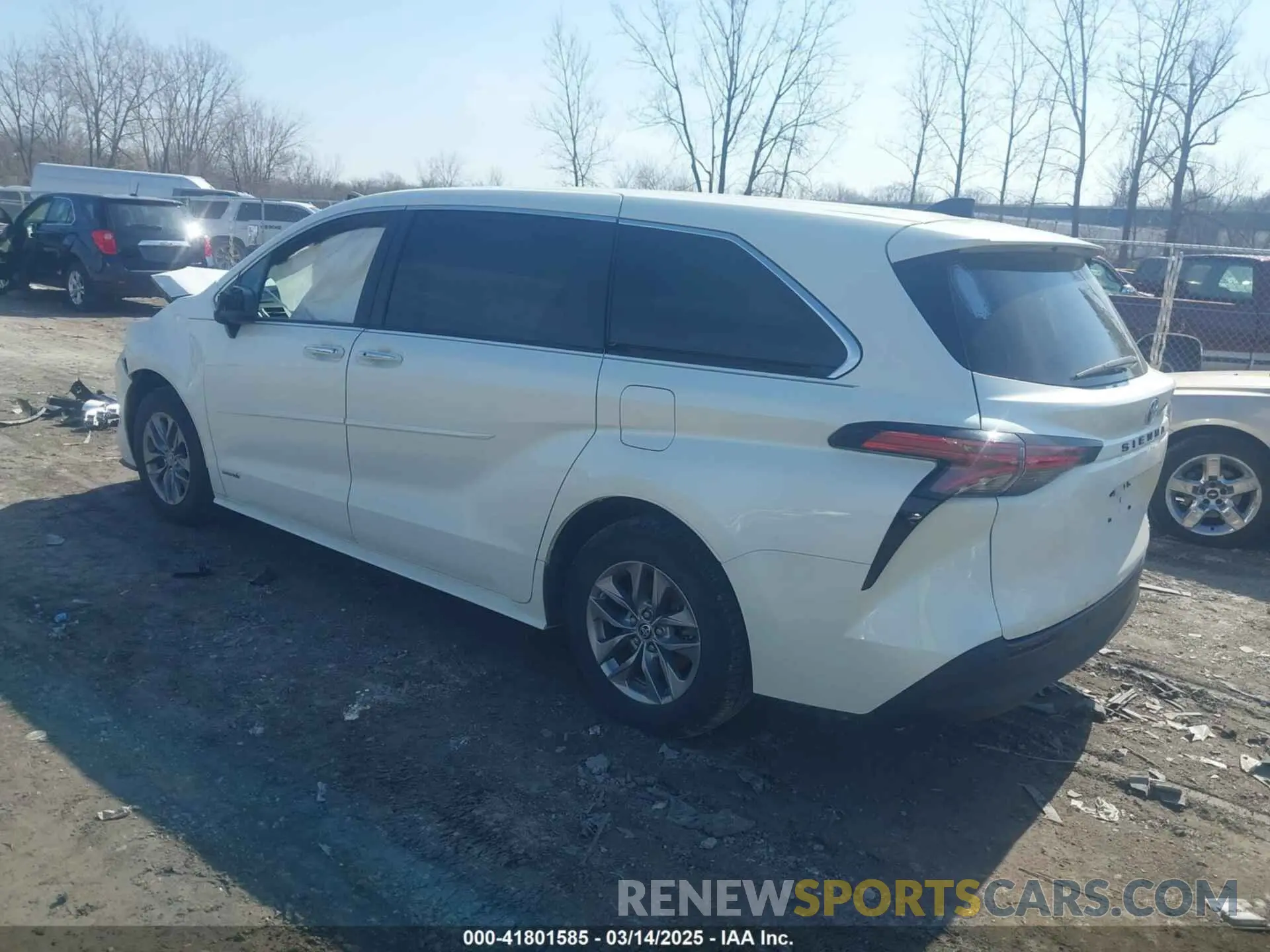 3 Photograph of a damaged car 5TDYRKEC4MS029723 TOYOTA SIENNA 2021