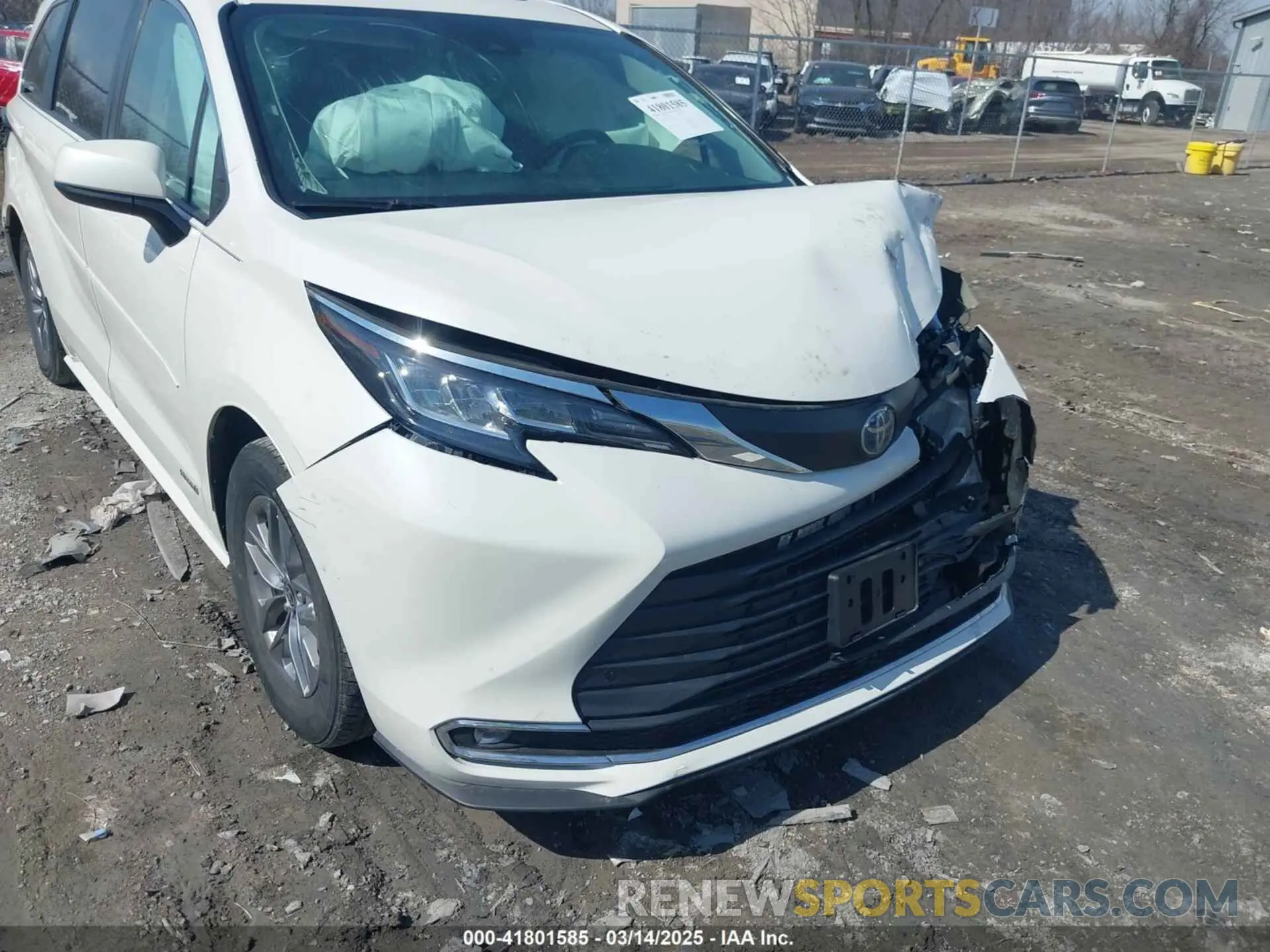 6 Photograph of a damaged car 5TDYRKEC4MS029723 TOYOTA SIENNA 2021