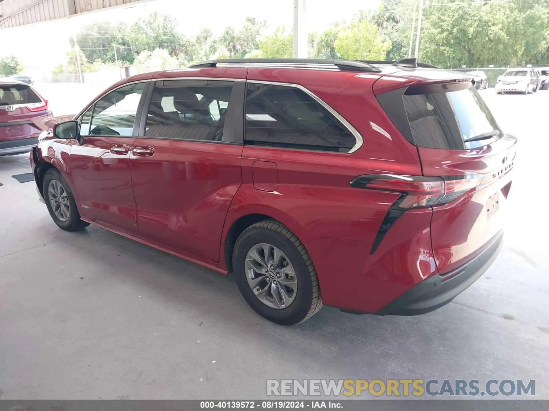 3 Photograph of a damaged car 5TDYRKEC5MS050628 TOYOTA SIENNA 2021