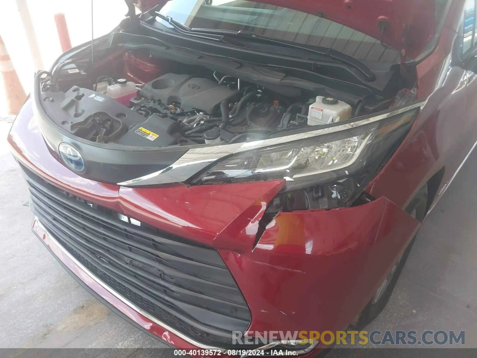 6 Photograph of a damaged car 5TDYRKEC5MS050628 TOYOTA SIENNA 2021