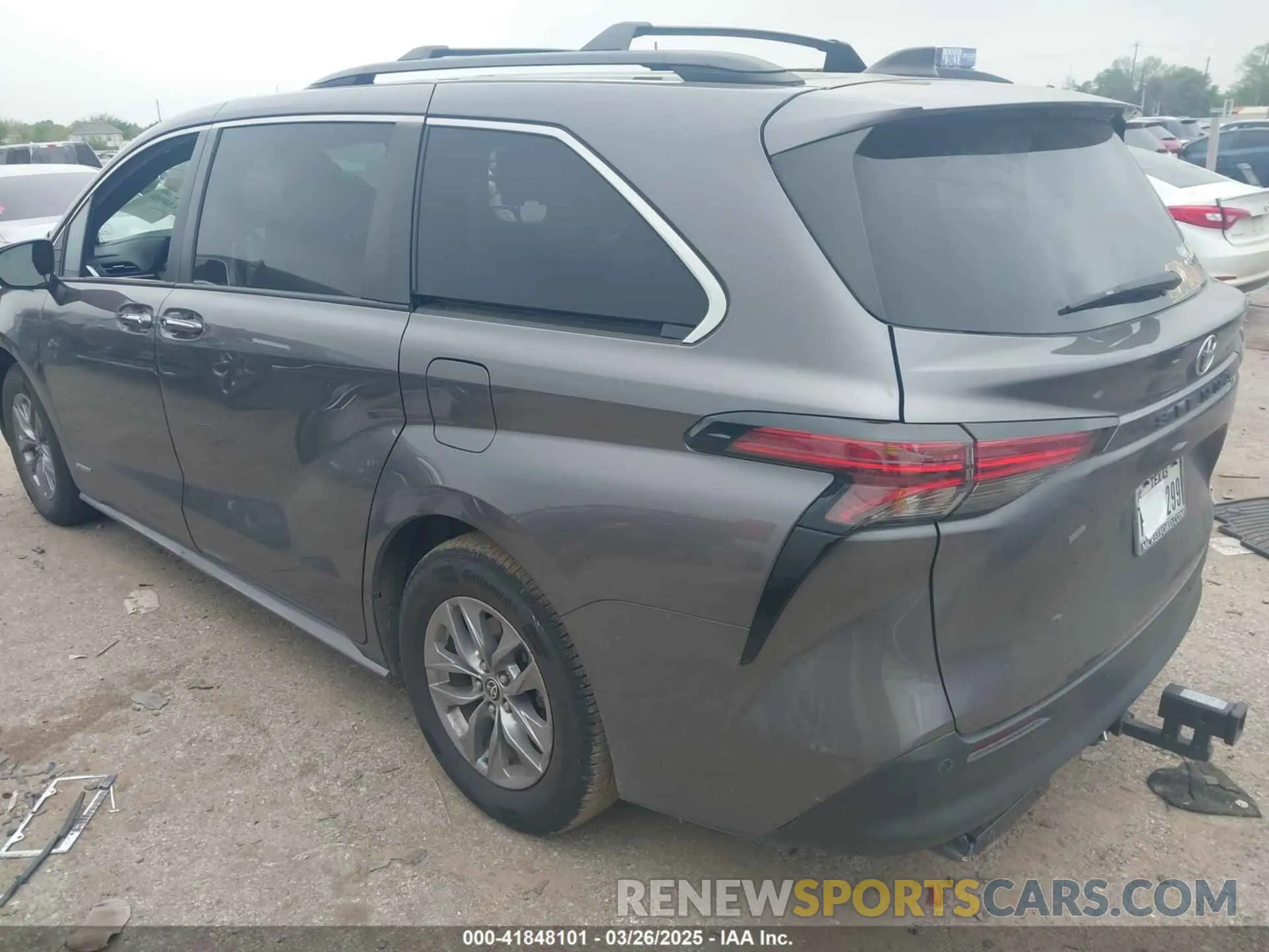 3 Photograph of a damaged car 5TDYRKEC7MS051604 TOYOTA SIENNA 2021