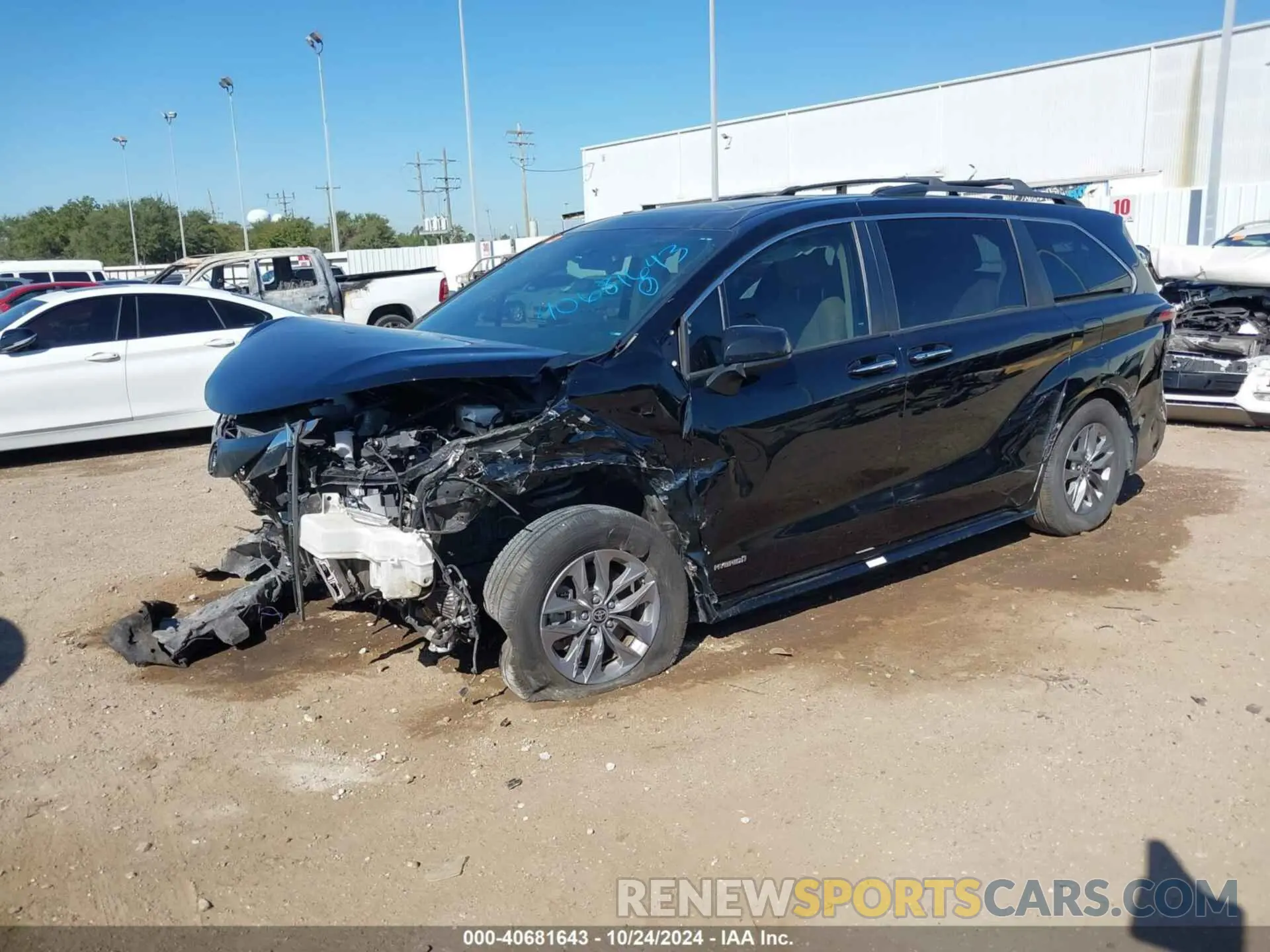 2 Photograph of a damaged car 5TDYRKEC8MS036982 TOYOTA SIENNA 2021