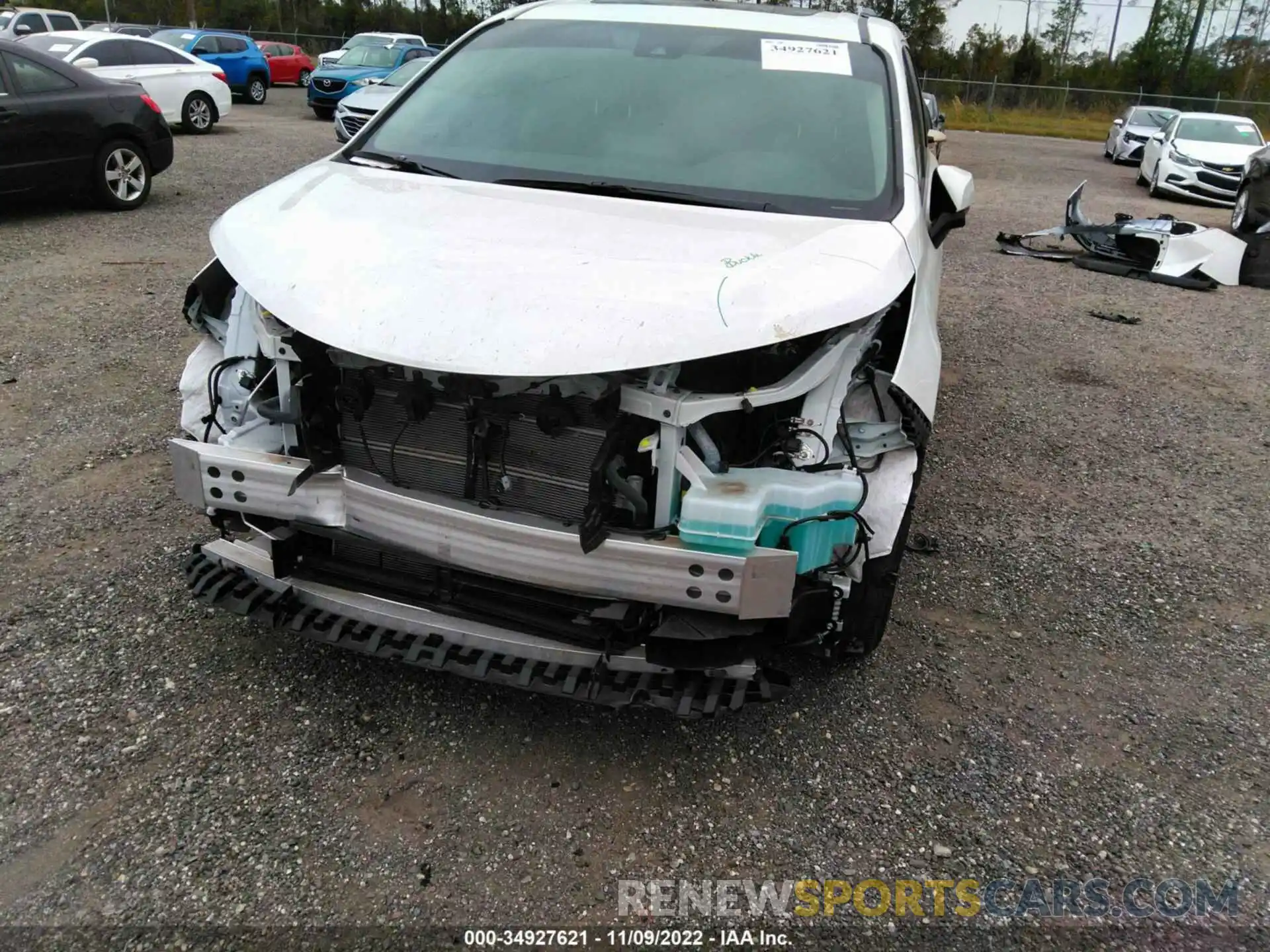 6 Photograph of a damaged car 5TDYRKEC9MS045741 TOYOTA SIENNA 2021