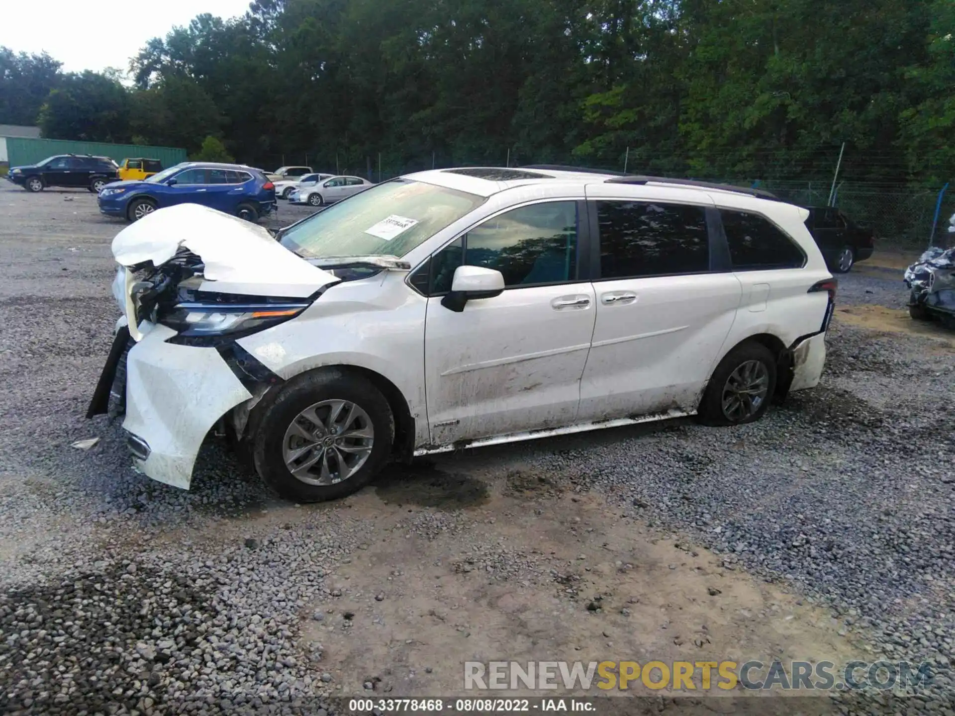 2 Photograph of a damaged car 5TDYSKFC0MS029124 TOYOTA SIENNA 2021