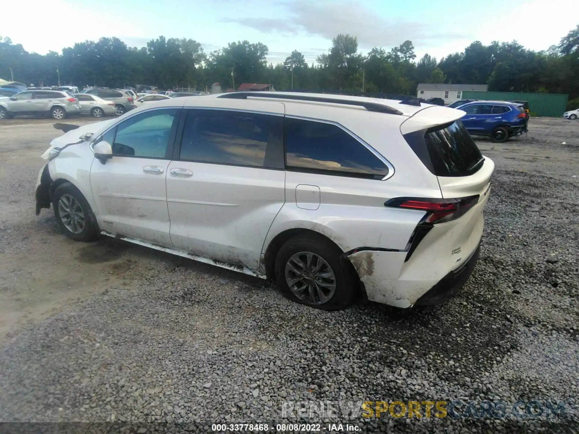 3 Photograph of a damaged car 5TDYSKFC0MS029124 TOYOTA SIENNA 2021