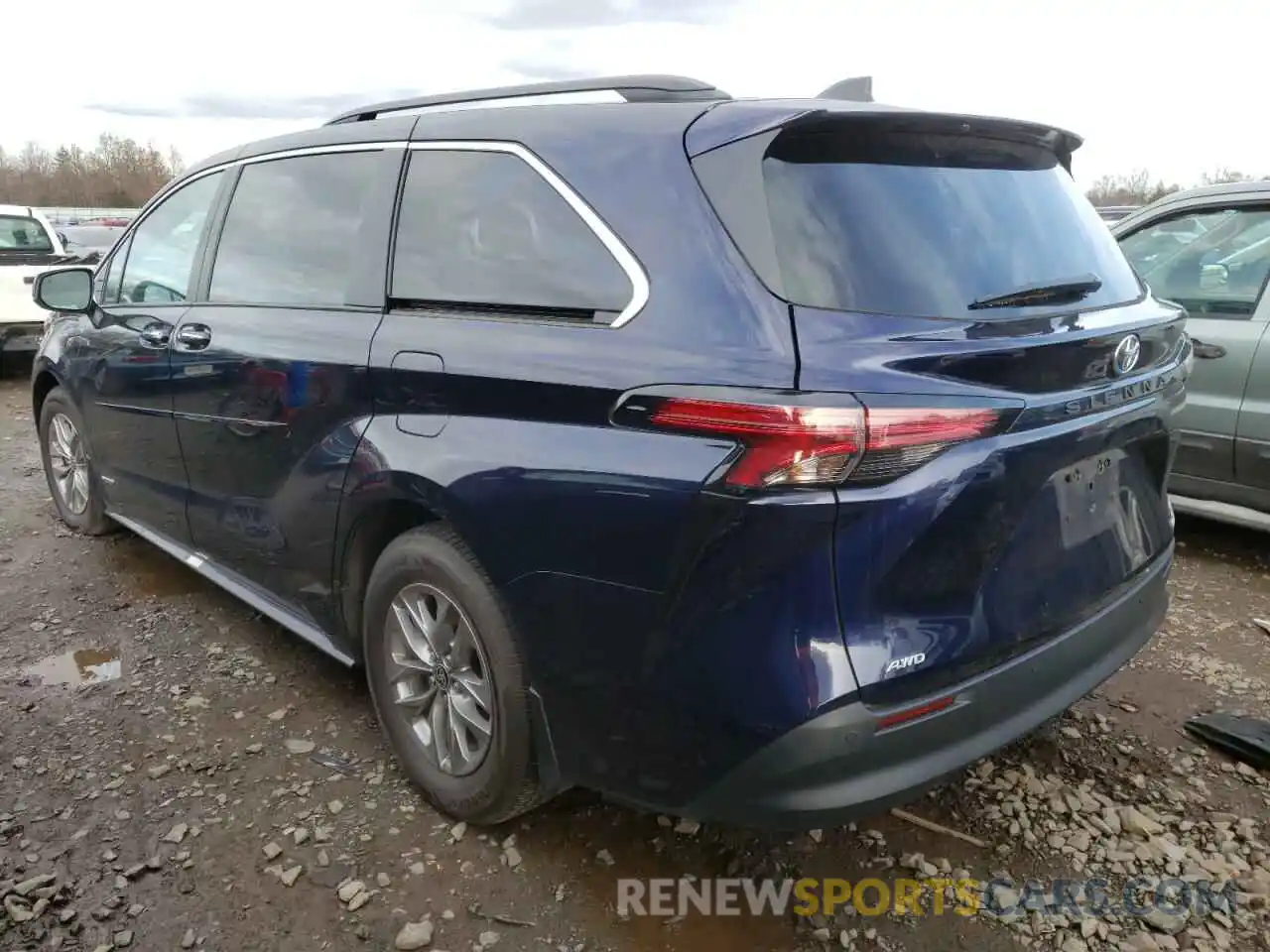 2 Photograph of a damaged car 5TDYSKFC6MS039821 TOYOTA SIENNA 2021