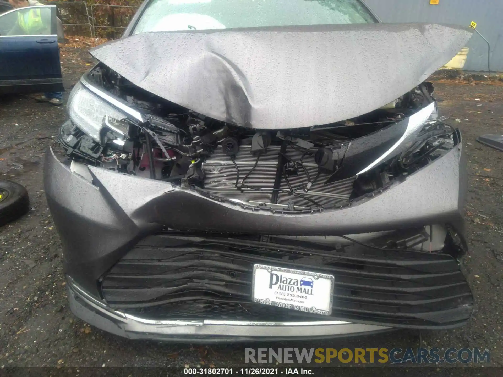 6 Photograph of a damaged car 5TDYSKFC7MS040394 TOYOTA SIENNA 2021