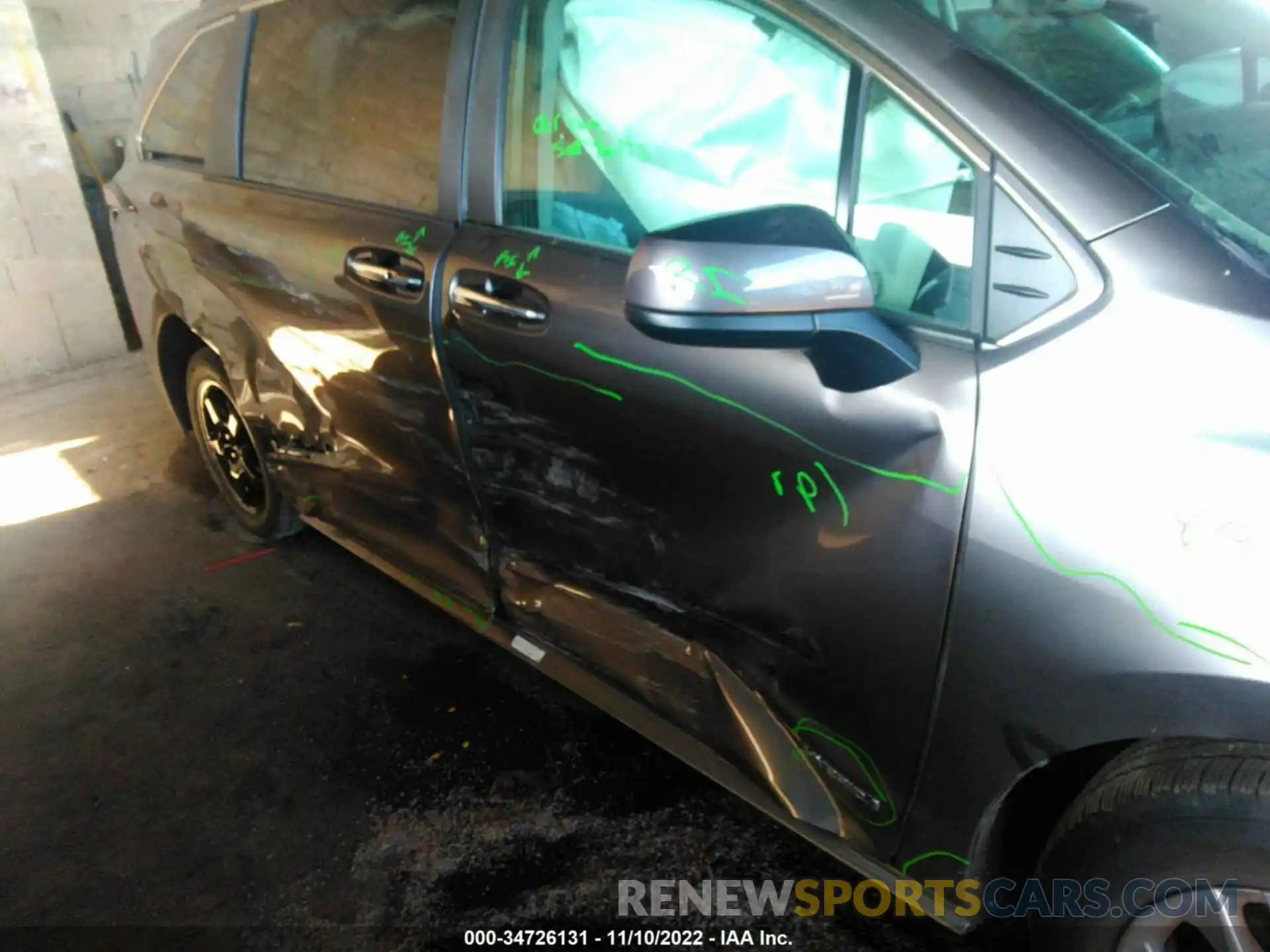 6 Photograph of a damaged car 5TDYSKFC9MS038288 TOYOTA SIENNA 2021