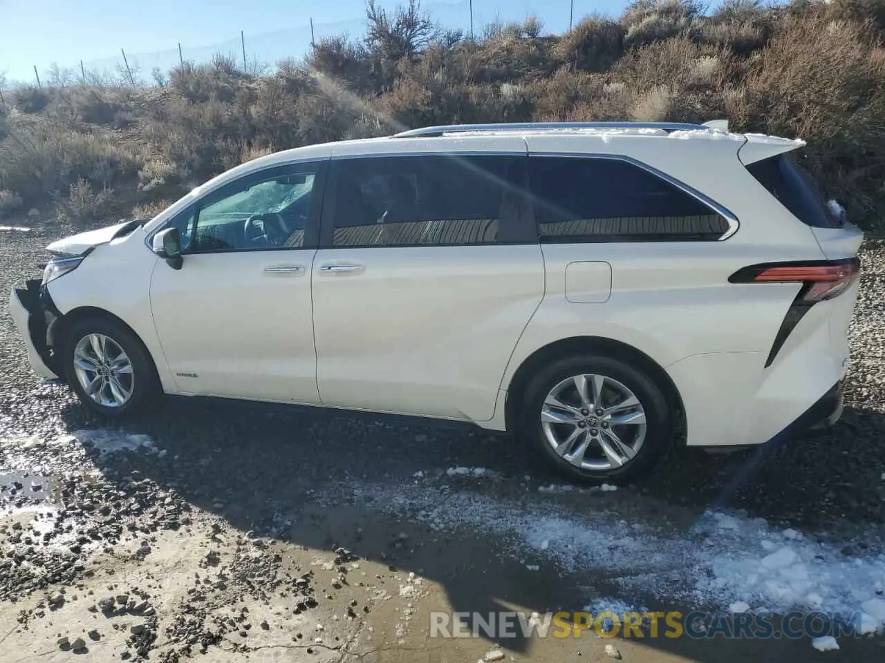 2 Photograph of a damaged car 5TDZSKFC5MS005700 TOYOTA SIENNA 2021