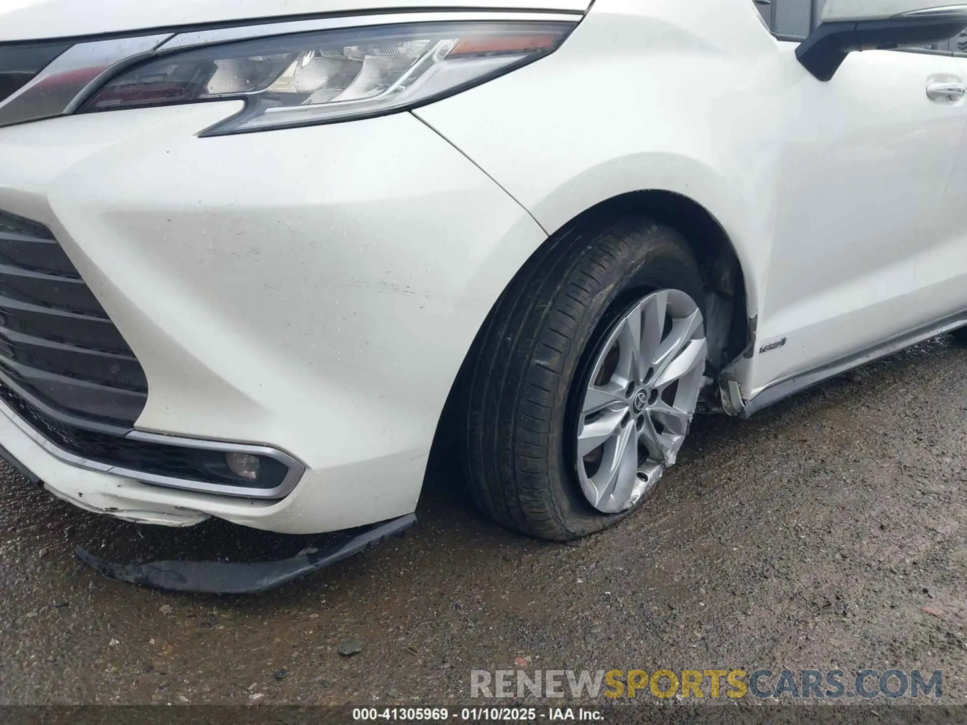 6 Photograph of a damaged car 5TDZSKFC8MS033054 TOYOTA SIENNA 2021